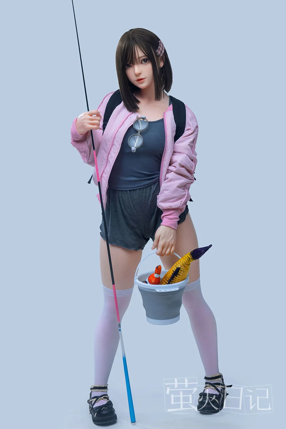 sex doll RC4ft11 / 152cm Small Breasts Silicone Cute Sex Doll - Firefly Diary Doll: Nanako - R C