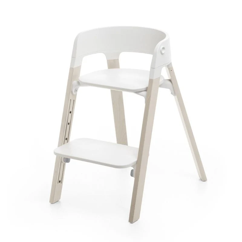 2026 Stokke Steps Adjustable High Chair – Modern Scandinavian Design, Ergonomic & Tool-Free Adjustment, Holds Up to 187 lbs