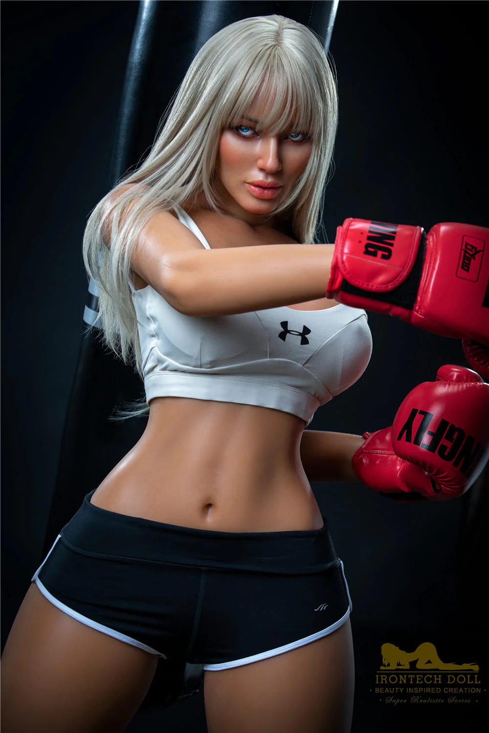 sex doll RC5ft5 / 164cm Taned Silicone Hot Sale Sex Doll Boxing Set - Irontech Doll Hedy - R C