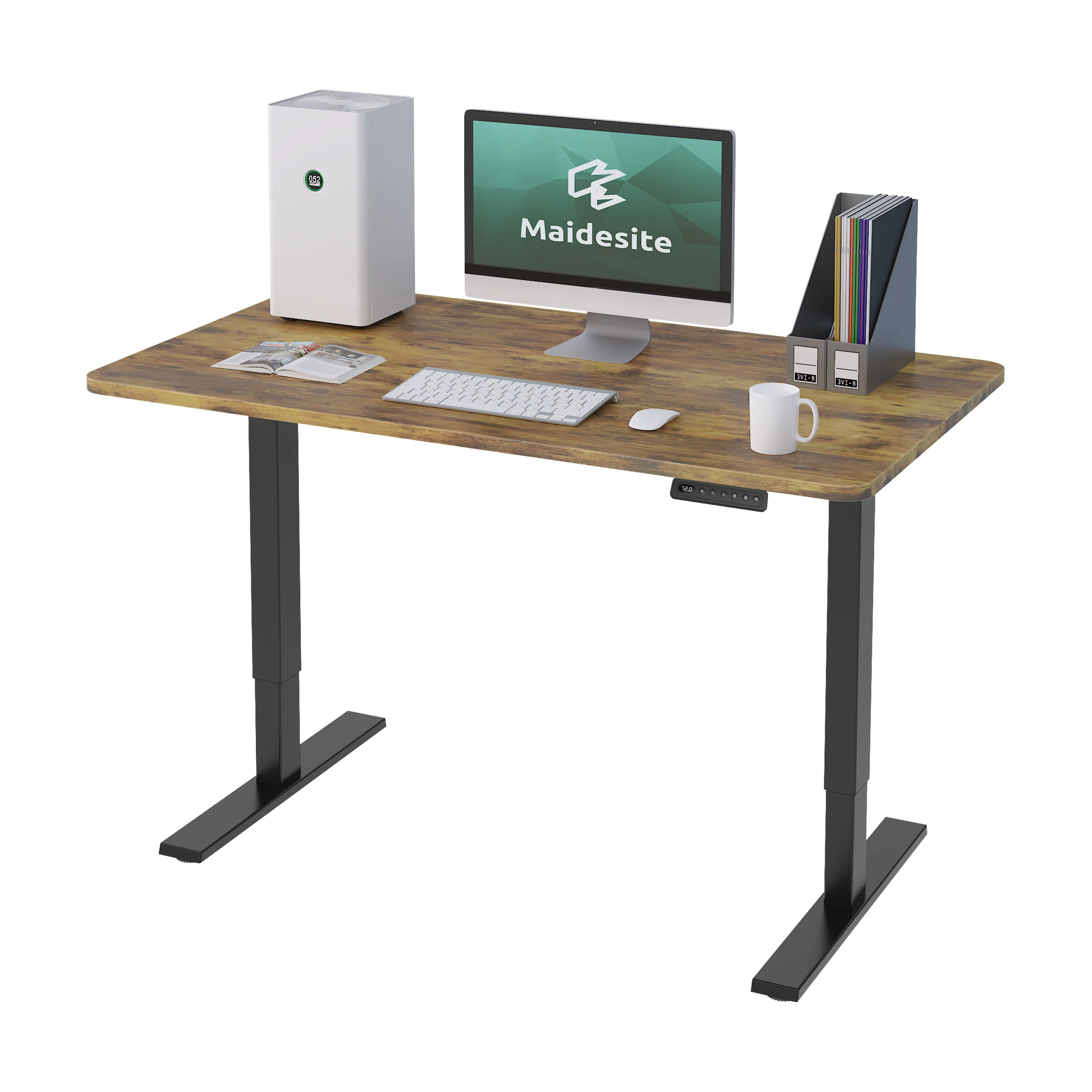Maidesite Pro Series 48 Inch Height Adjustable Electric Standing Desk