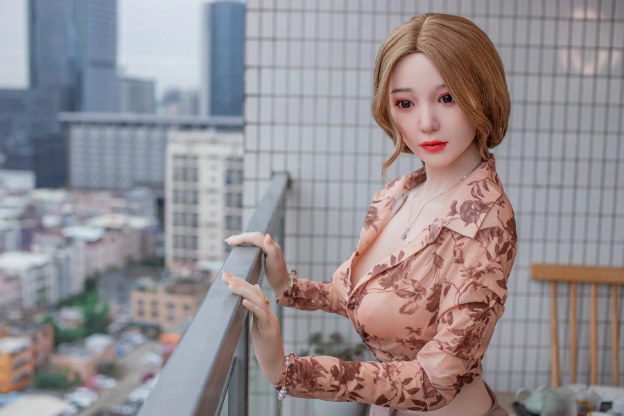 sex doll RC160cm / 5ft3 Natural Skin Sexy Charming Silicone Love Doll - Dime Doll: Sunny - R C