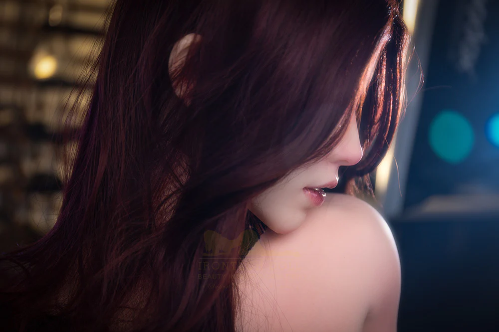 sex doll RC163cm / 5ft4 B-cup Red Hair Sexy Cheongsam Silicone Sex Doll - Irontech Doll: Lexi - R C