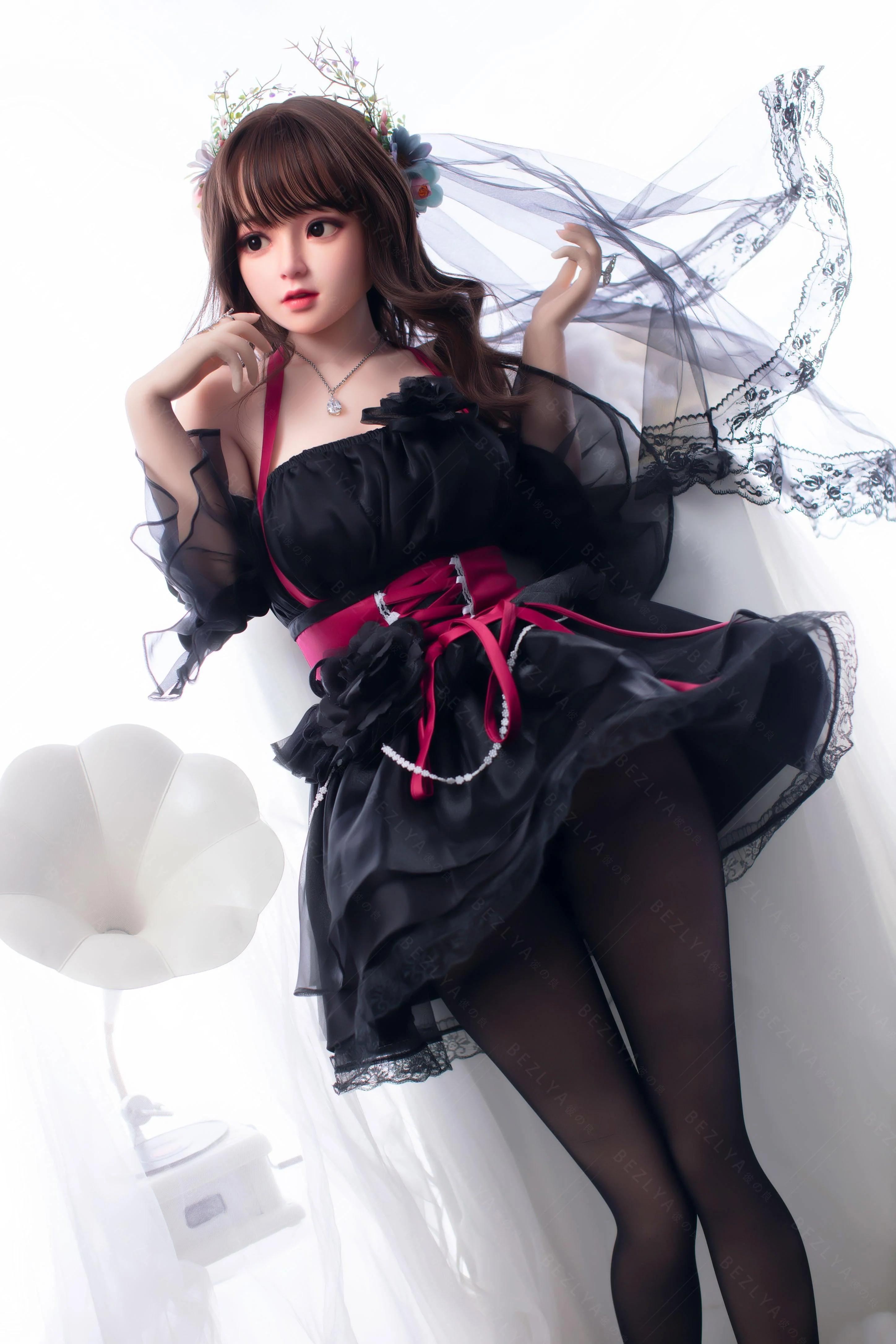 sex doll RCBezlya - Convallaria - 149cm/4ft10.75 - 2.0 D-cup - Silicone Head + TPE Body Sex Doll - R C