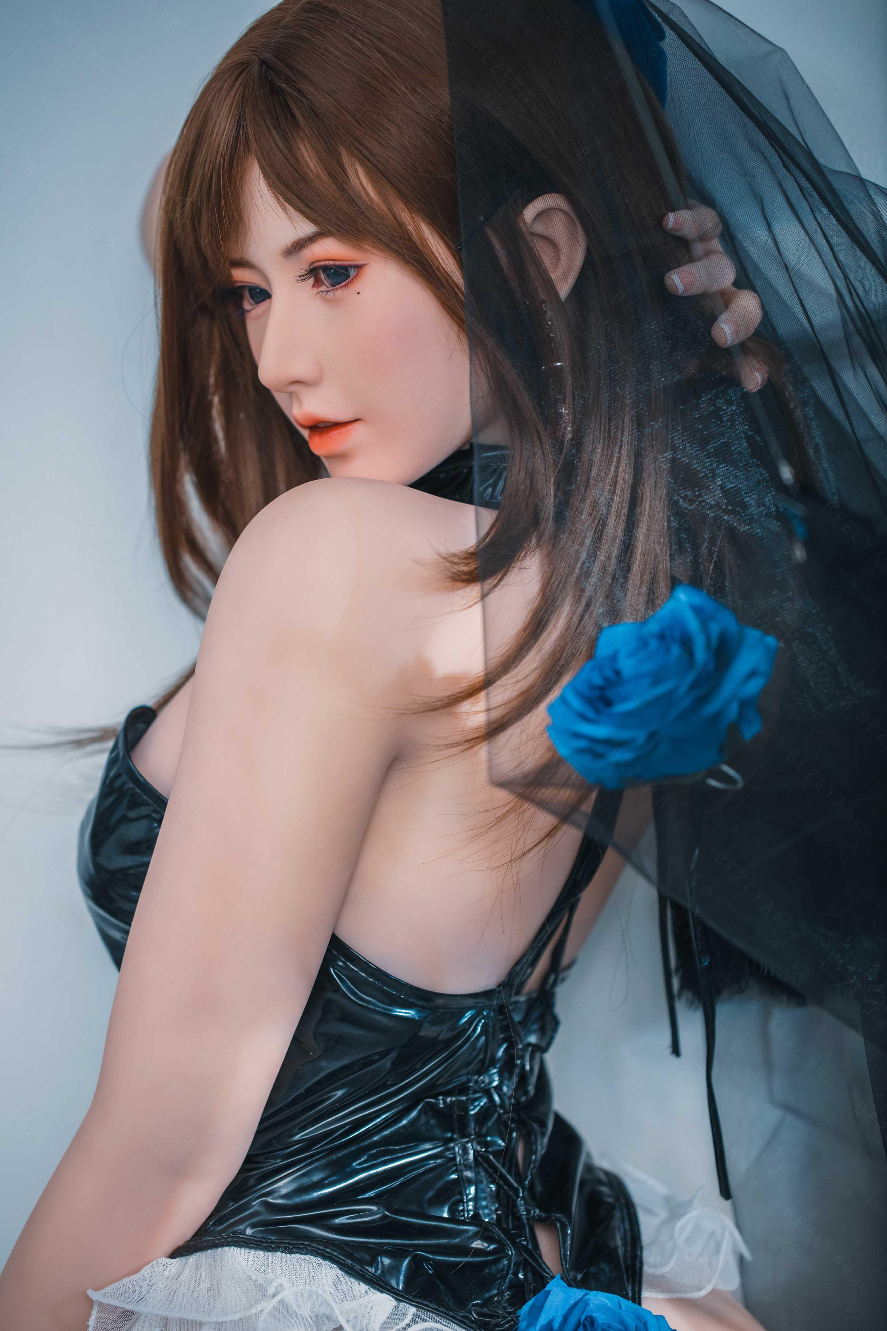 sex doll RCBezlya - Lagenaria - 155cm/5ft1 - 2.0 B-cup - Silicone Head + TPE Body Sex Doll - R C