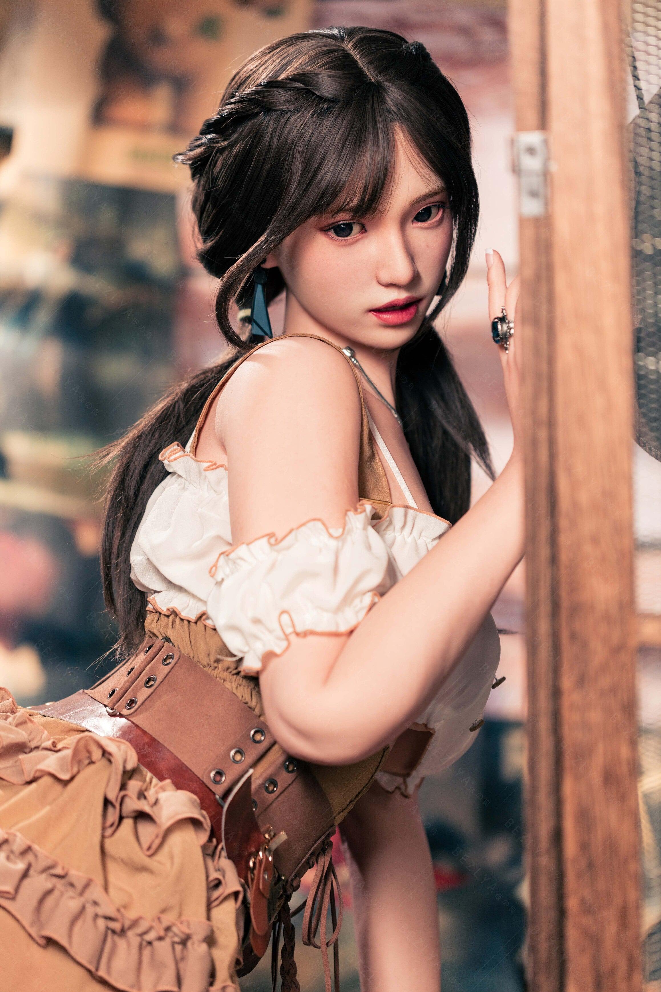 sex doll RCBezlya - Helianthus - 162cm/5ft3.75 - 2.2U A-cup - Silicone Sex Doll - R C