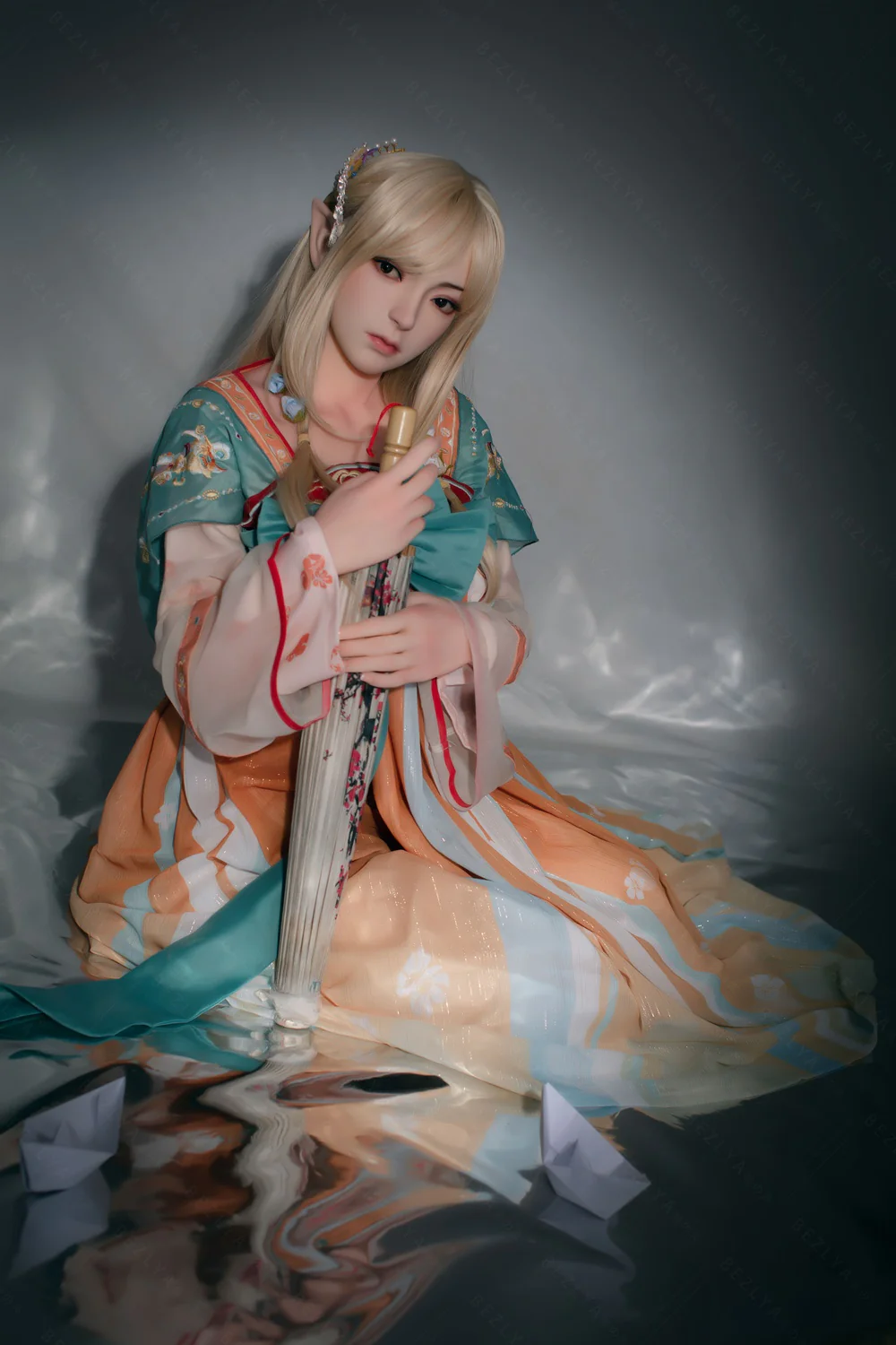 sex doll RCBezlya - Pansy - 160cm/5ft3 - 2.0 C-cup - Silicone Head + TPE Body Sex Doll - R C