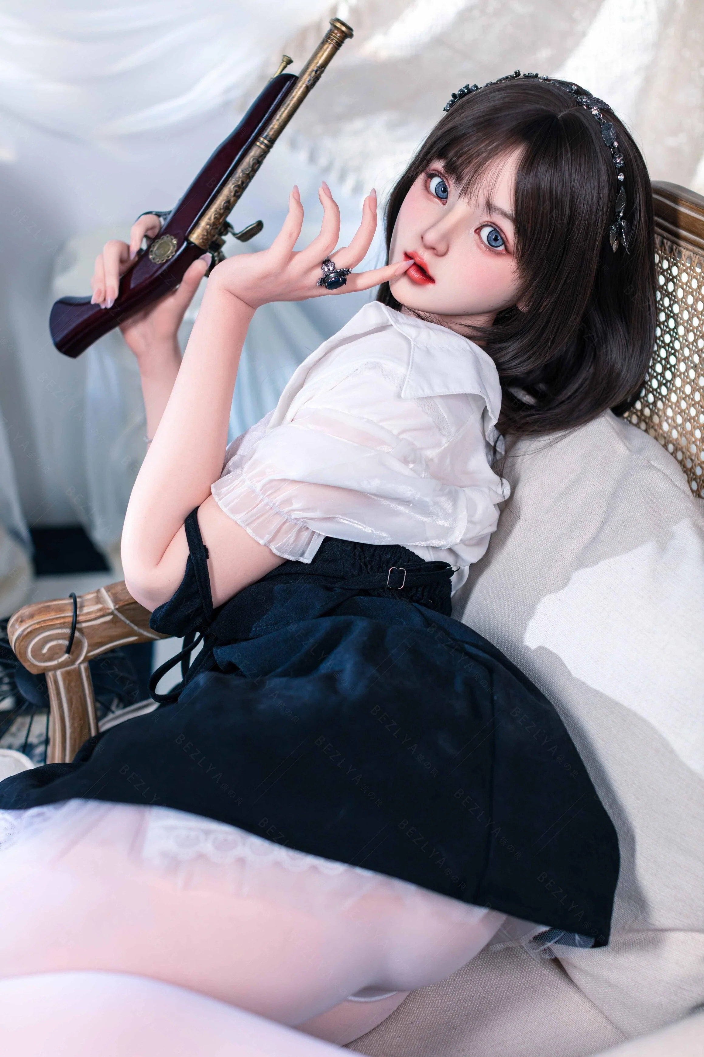 sex doll RCBezlya - Convallaria - 155cm/5ft1 - 2.1 B-cup - Silicone Sex Doll - R C