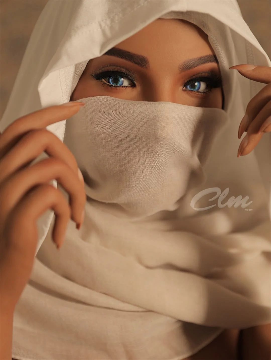 sex doll RCClimax Doll丨159cm (5ft3″) Middle Eastern Woman Full Silicone Moula Dolls Sex - R C