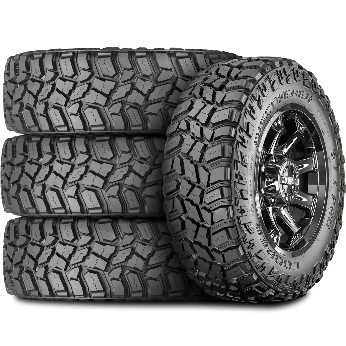 2026 Set of 4 (FOUR) Cooper Discoverer STT Pro LT 275/65R20 126/123Q Load E (10 Ply) MT M/T Mud Tires