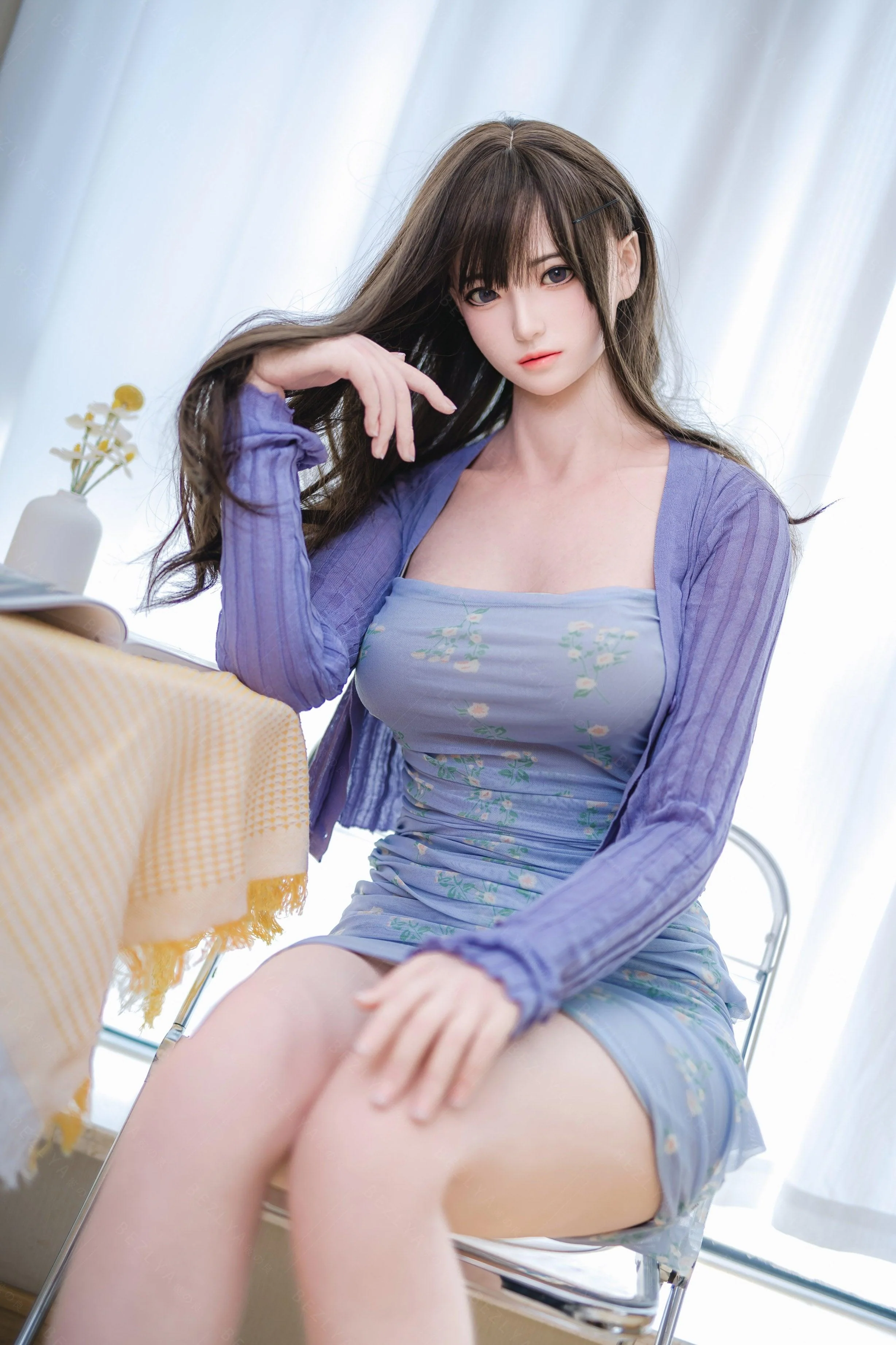 sex doll RCBezlya - Helianthus - 162cm/5ft3.75 - 2.2U A-cup - Silicone Sex Doll - R C