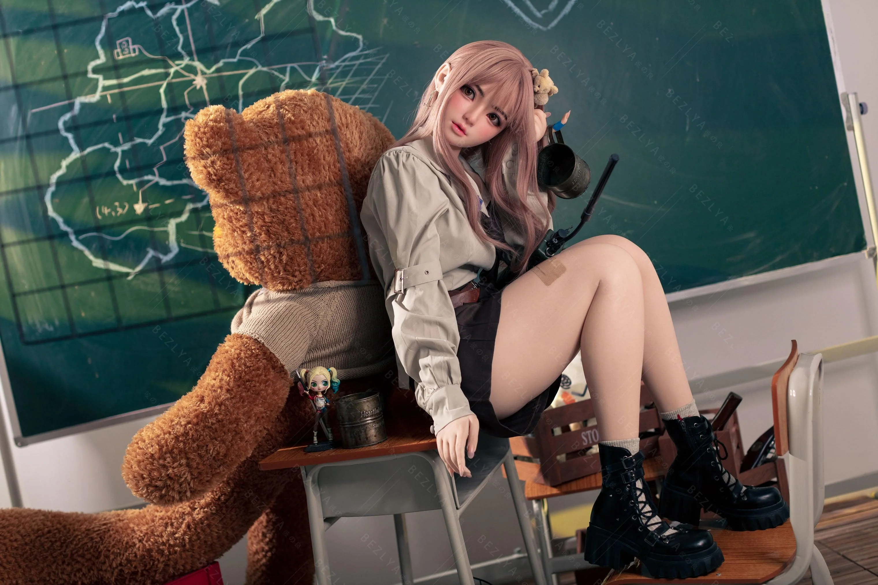 sex doll RCBezlya - Convallaria - 155cm/5ft1 - 2.1 B-cup - Silicone Sex Doll - R C