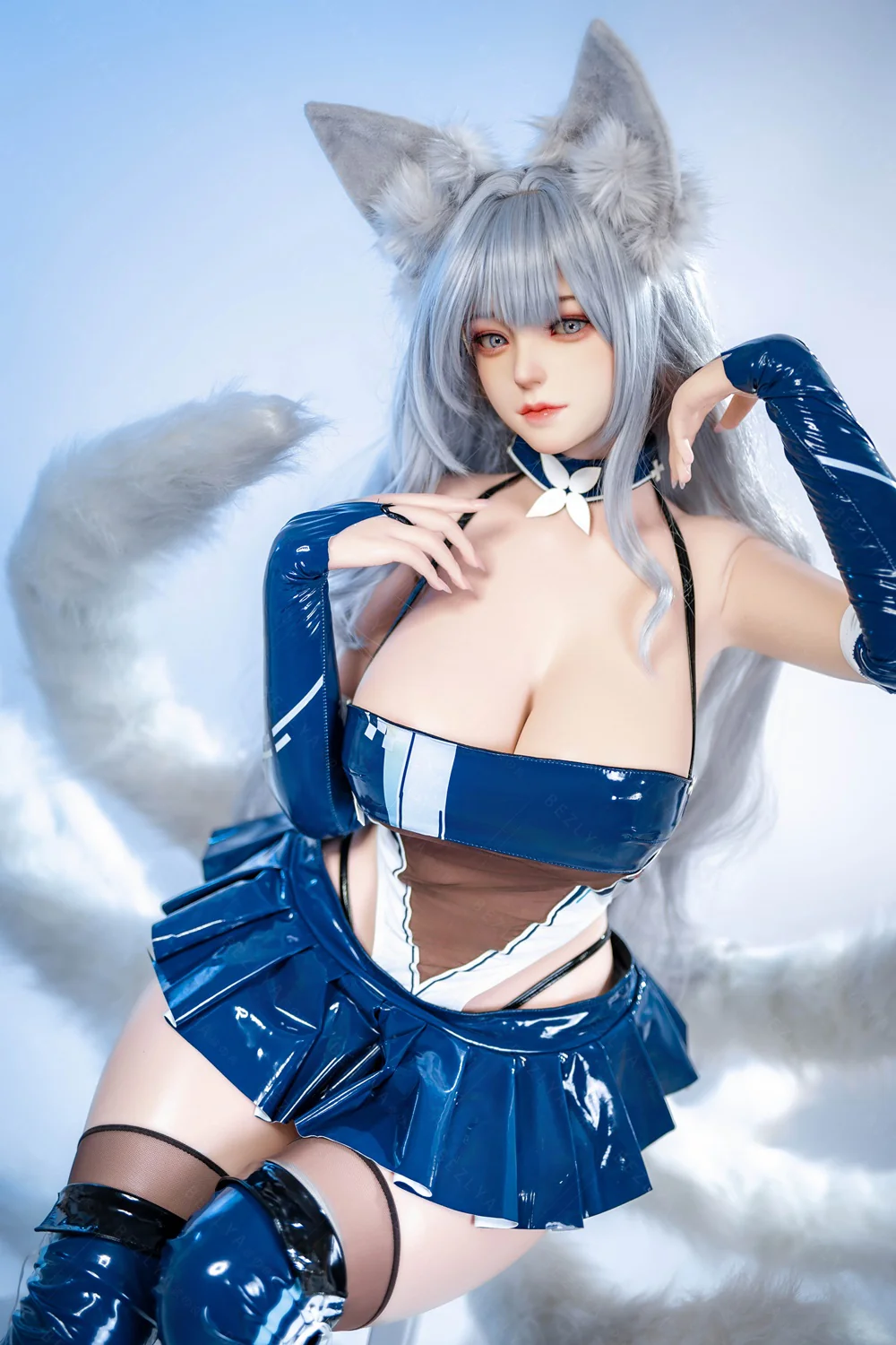 sex doll RCBezlya - Yulania & Campanula - 155cm/5ft1 - 2.2CF C-cup - Silicone Sex Doll - R C