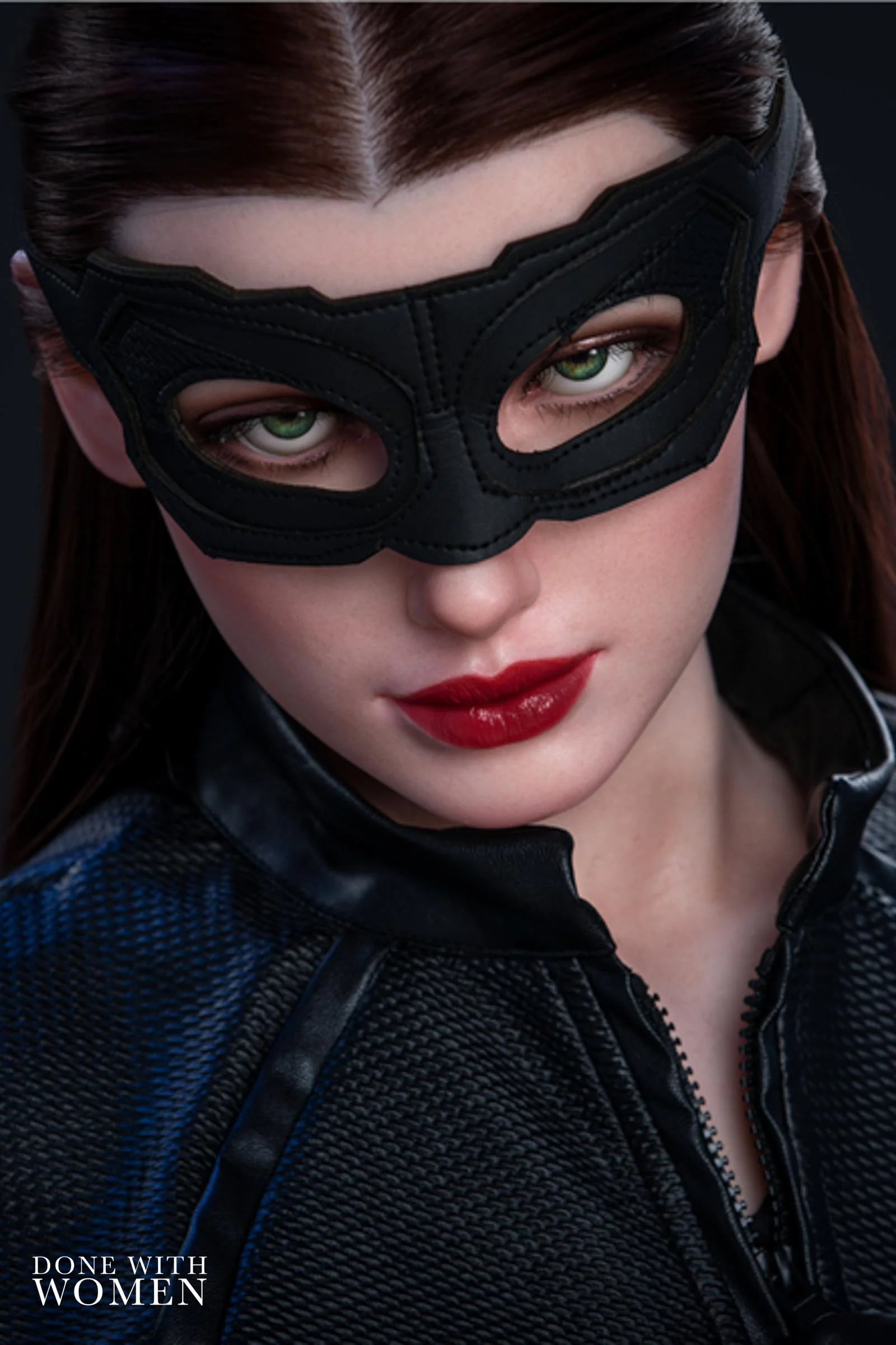 sex doll RCIrontech Doll 168cm / 5ft6 Silicone Luna (Catwoman) - R C