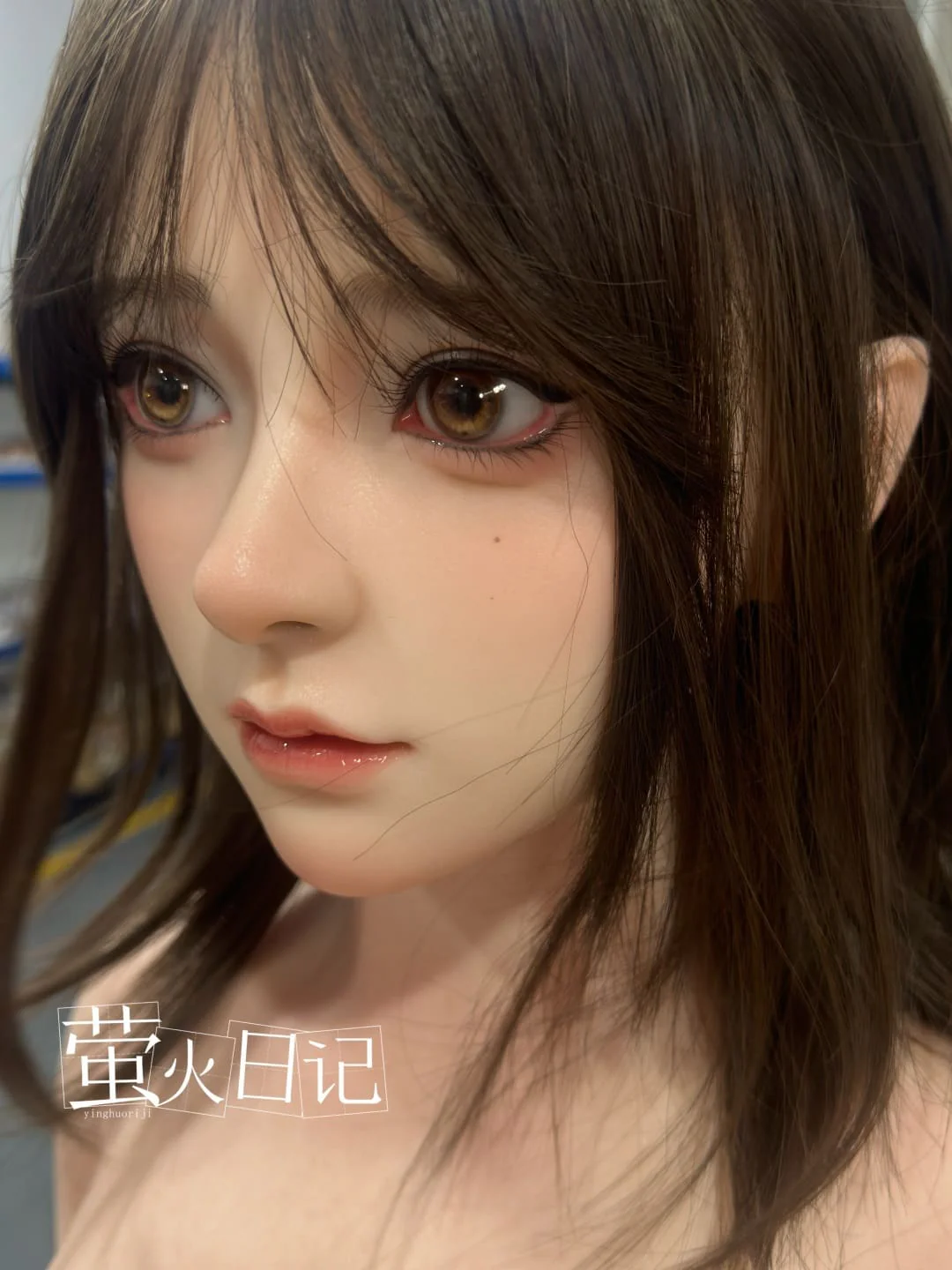 sex doll RC5ft4 / 164cm Big Eyes Silicone Big Breasts Sex Doll - Firefly Diary Doll: Liuli - R C