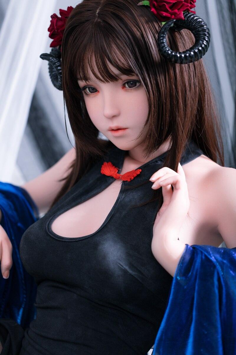 sex doll RCFUDOLL - Finn - 148cm/4ft10 C-cup - Silicone Head + TPE Body Sex Doll - R C