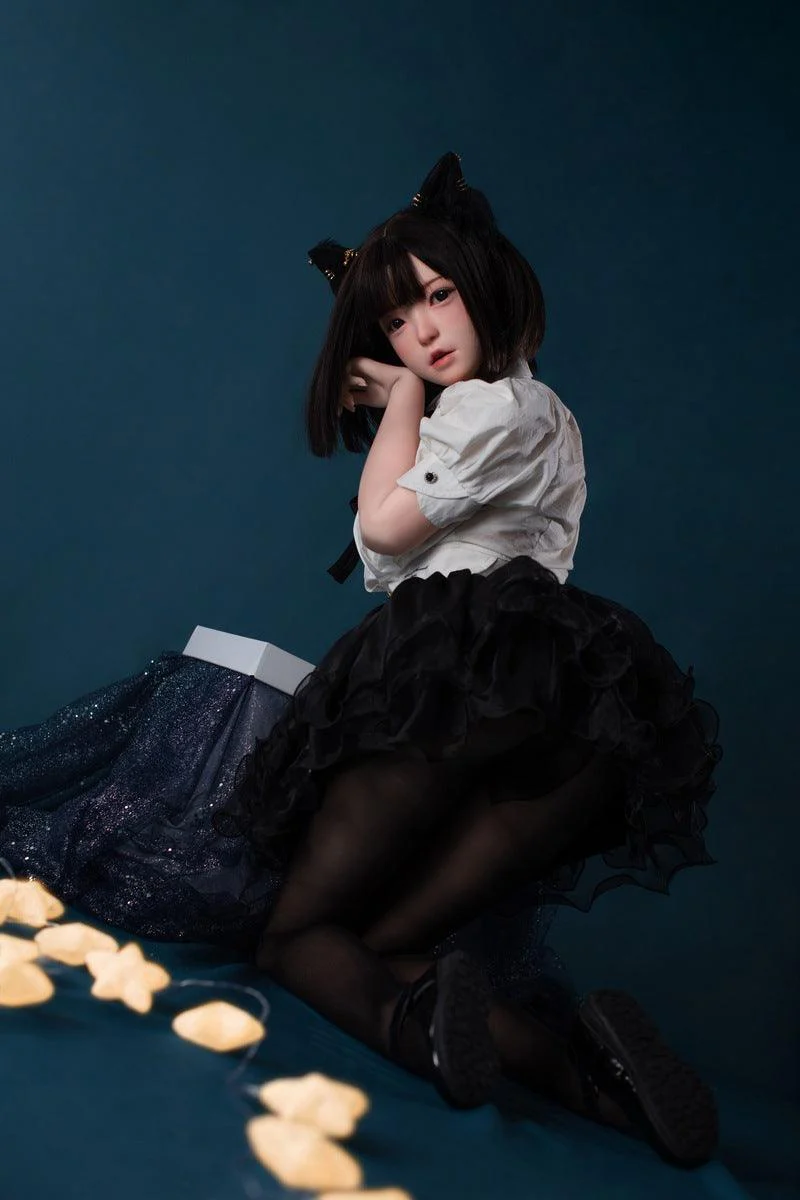 sex doll RCFUDOLL - Sheridan - 148cm/4ft10 C-cup - Silicone Head + TPE Body Sex Doll - R C