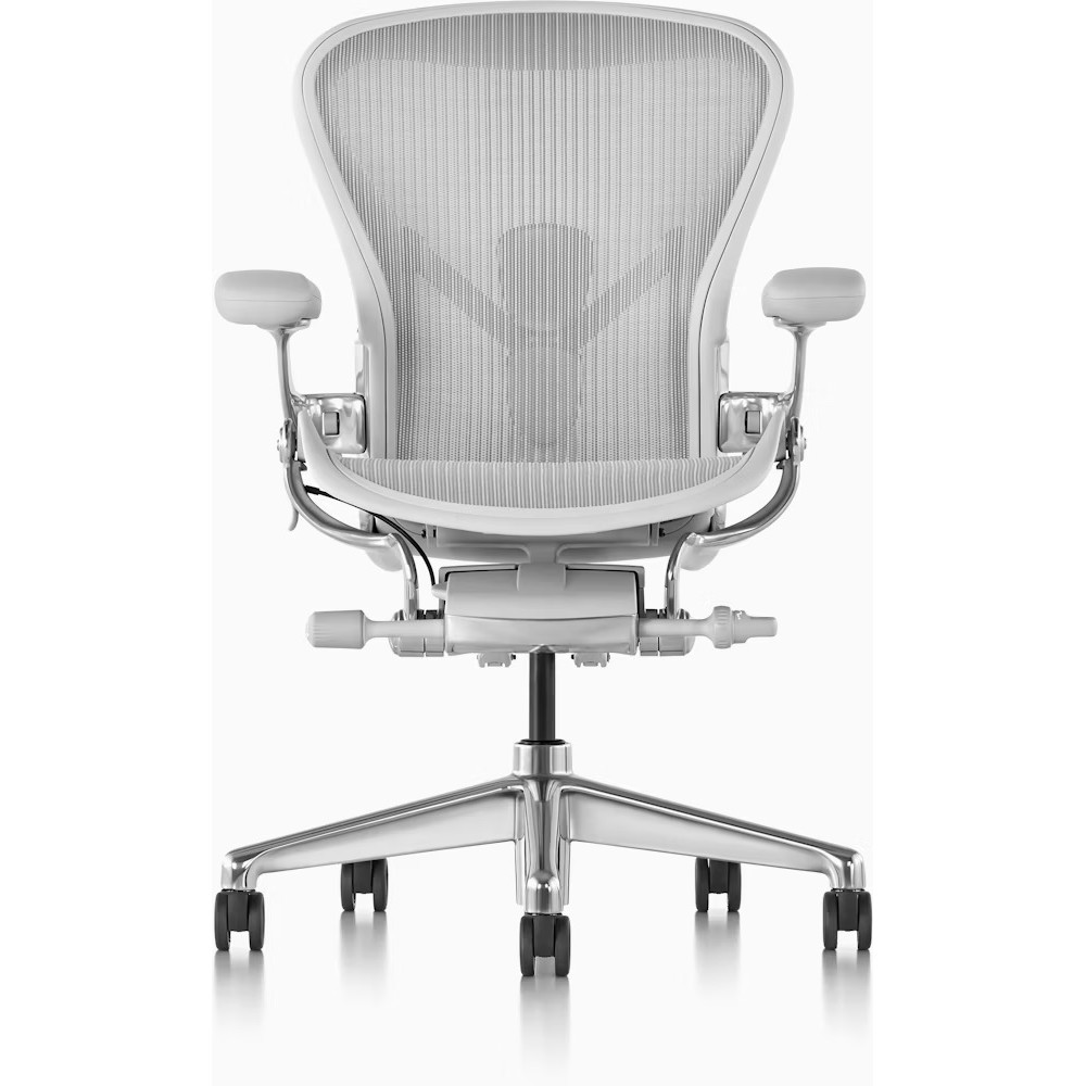 2026 Aeron Remastered - Office chair size B, mineral satin