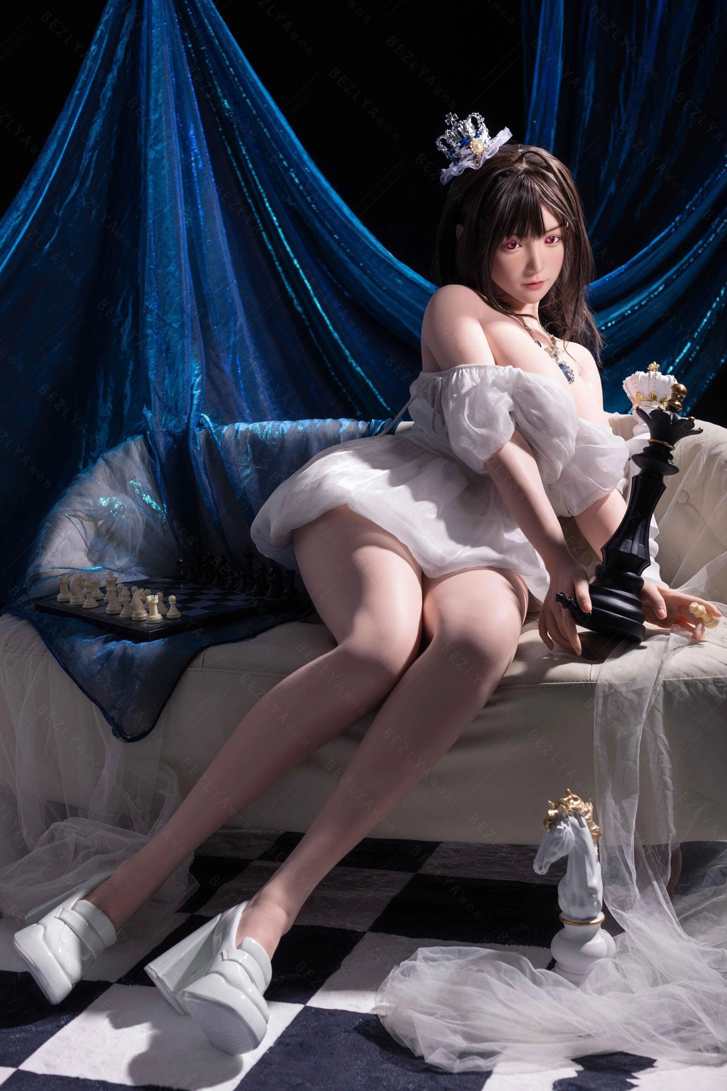 sex doll RCBezlya - Gardenia - 160cm/5ft3 - 2.2CF F-cup - Silicone Sex Doll - R C