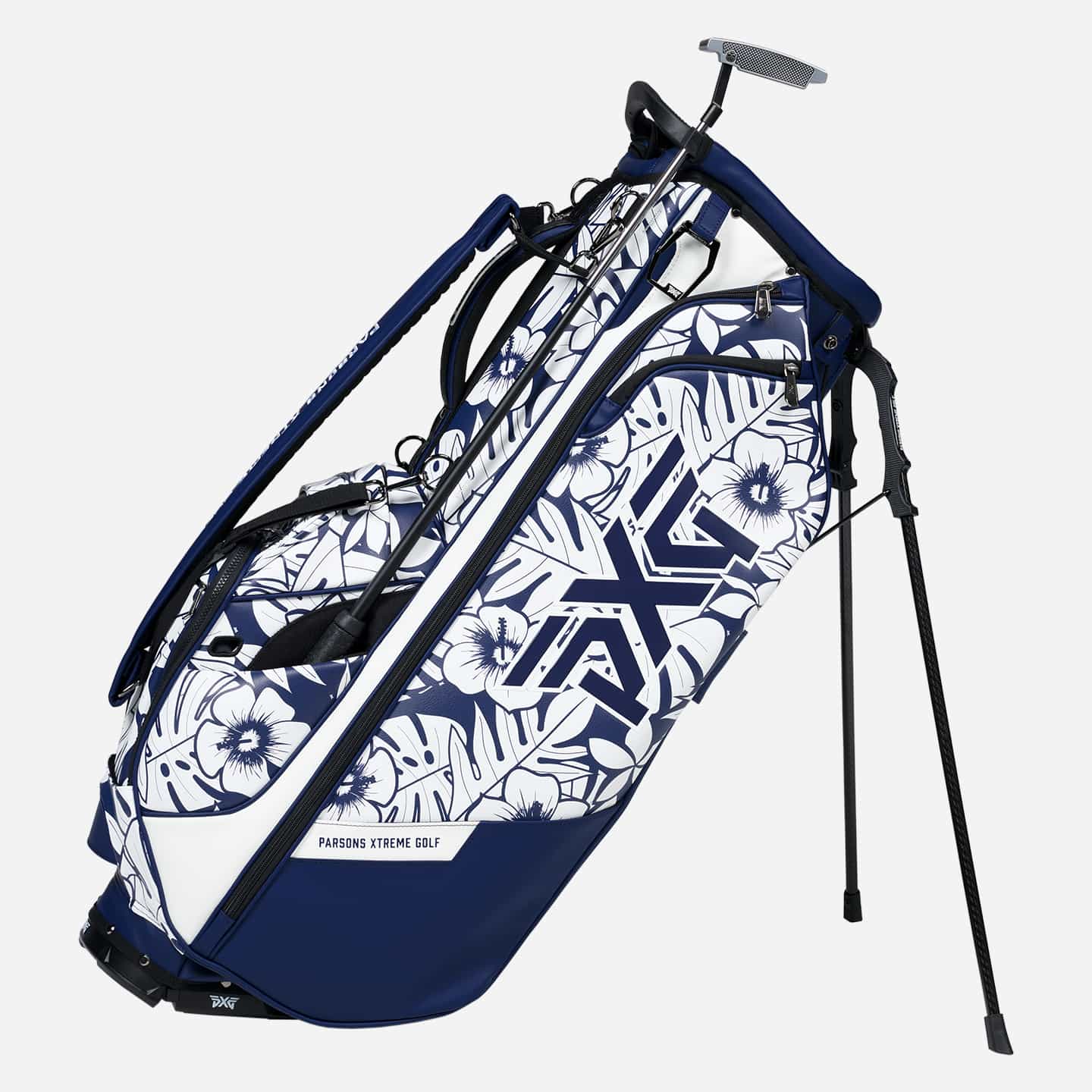2026 Aloha Hybrid Stand Bag – Durable, Spacious, and Stylish with Hawaiian-Inspired Print