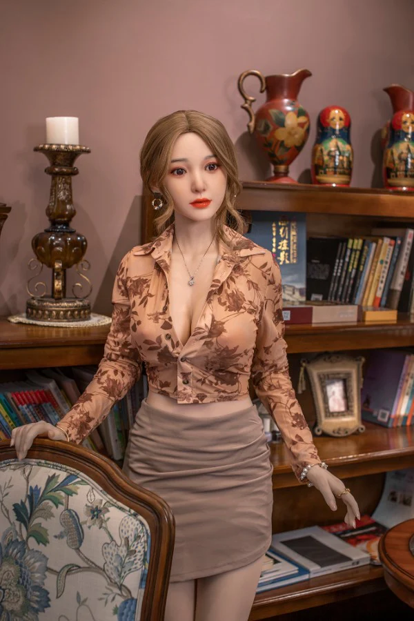 sex doll RC160cm / 5ft3 Natural Skin Sexy Charming Silicone Love Doll - Dime Doll: Sunny - R C