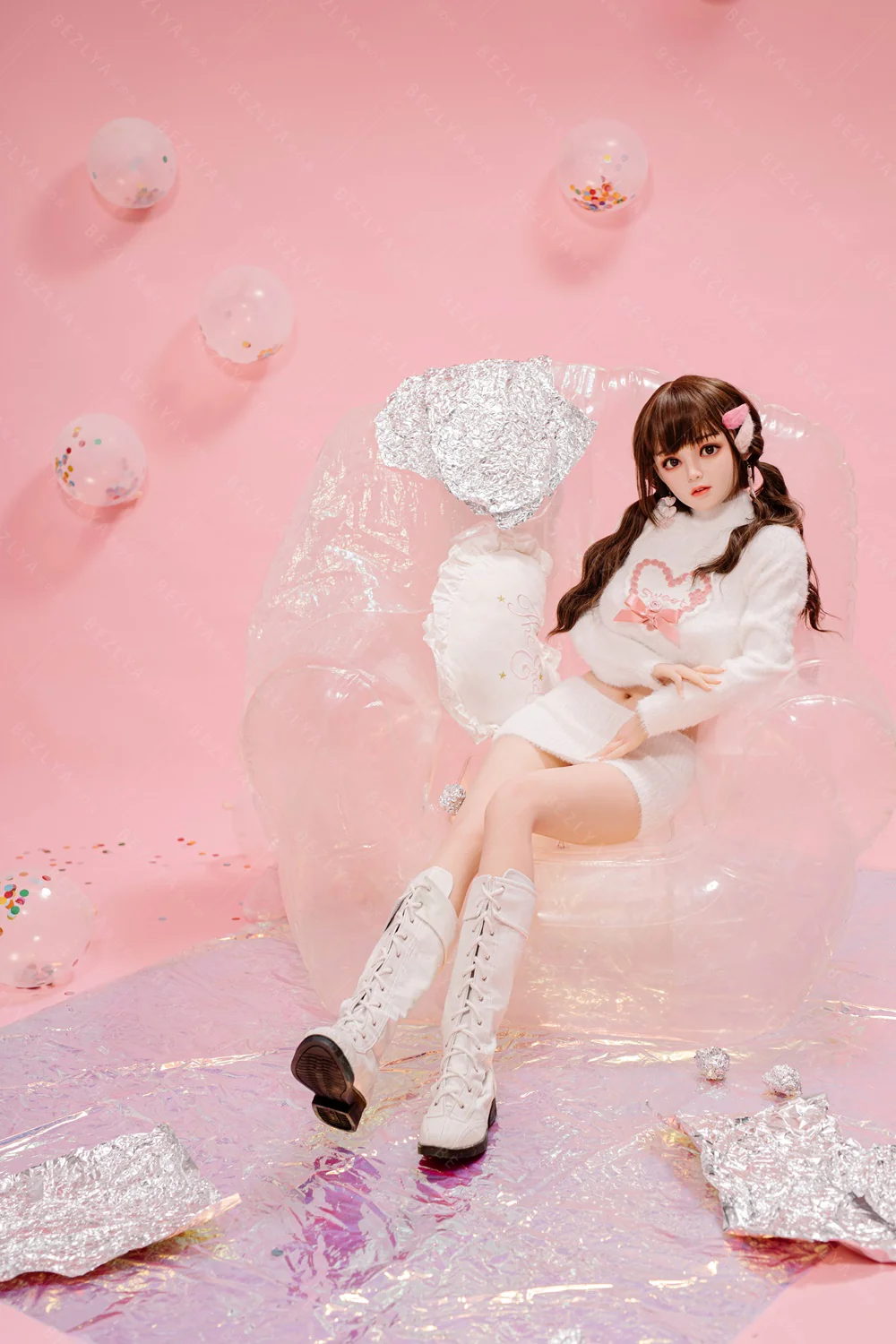 sex doll RCBezlya - Convallaria - 149cm/4ft11 - 2.0 D-cup - Silicone Head + TPE Body Sex Doll - R C