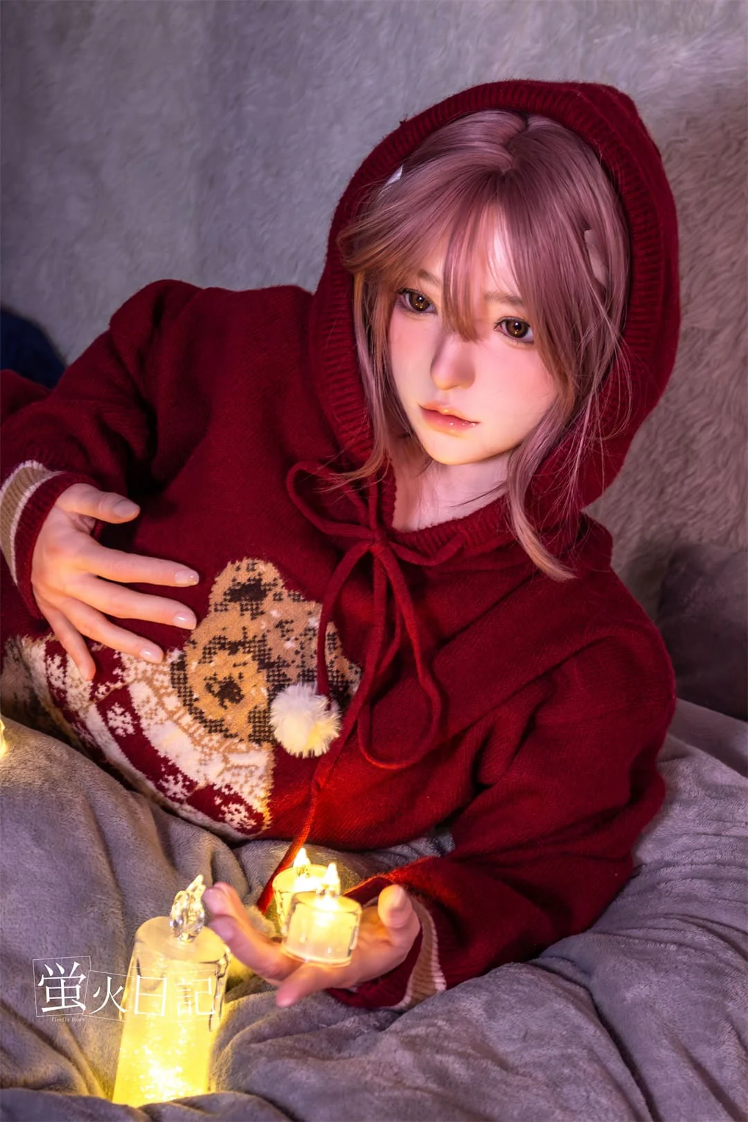 sex doll RC4ft11 / 151cm Cute Face Silicone Japanese Sex Doll - Firefly Diary Doll Zephyr - R C