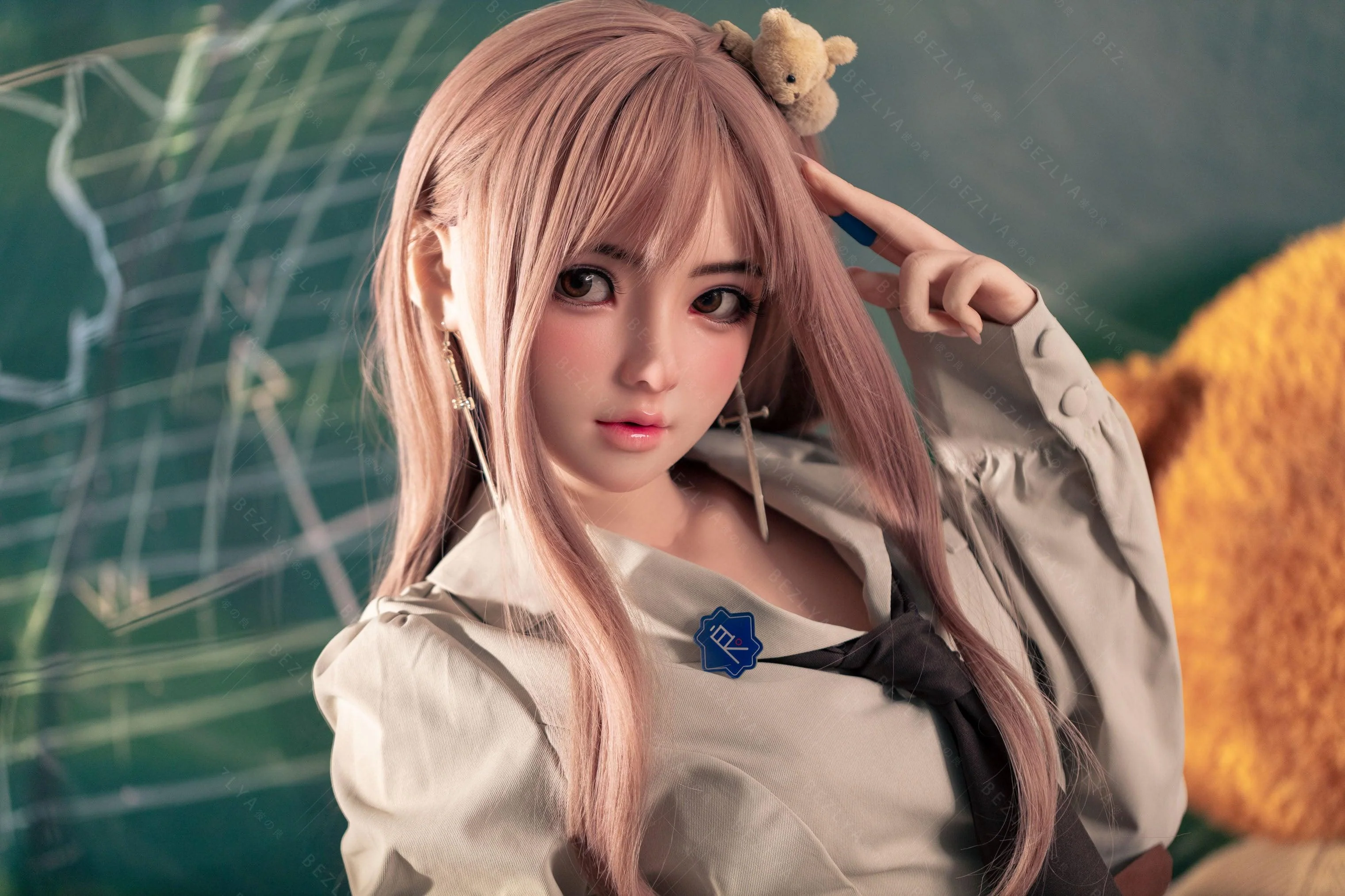 sex doll RCBezlya - Convallaria - 155cm/5ft1 - 2.1 B-cup - Silicone Sex Doll - R C