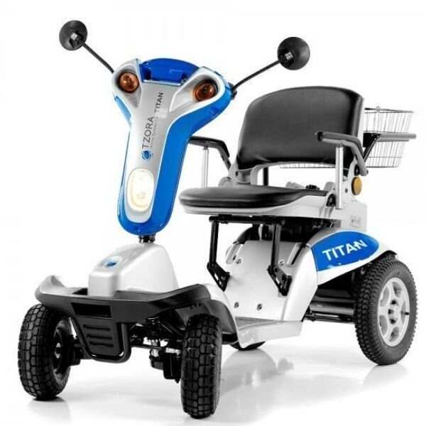 2026 Tzora Titan Hummer XL Folding 4-Wheel Mobility Scooter