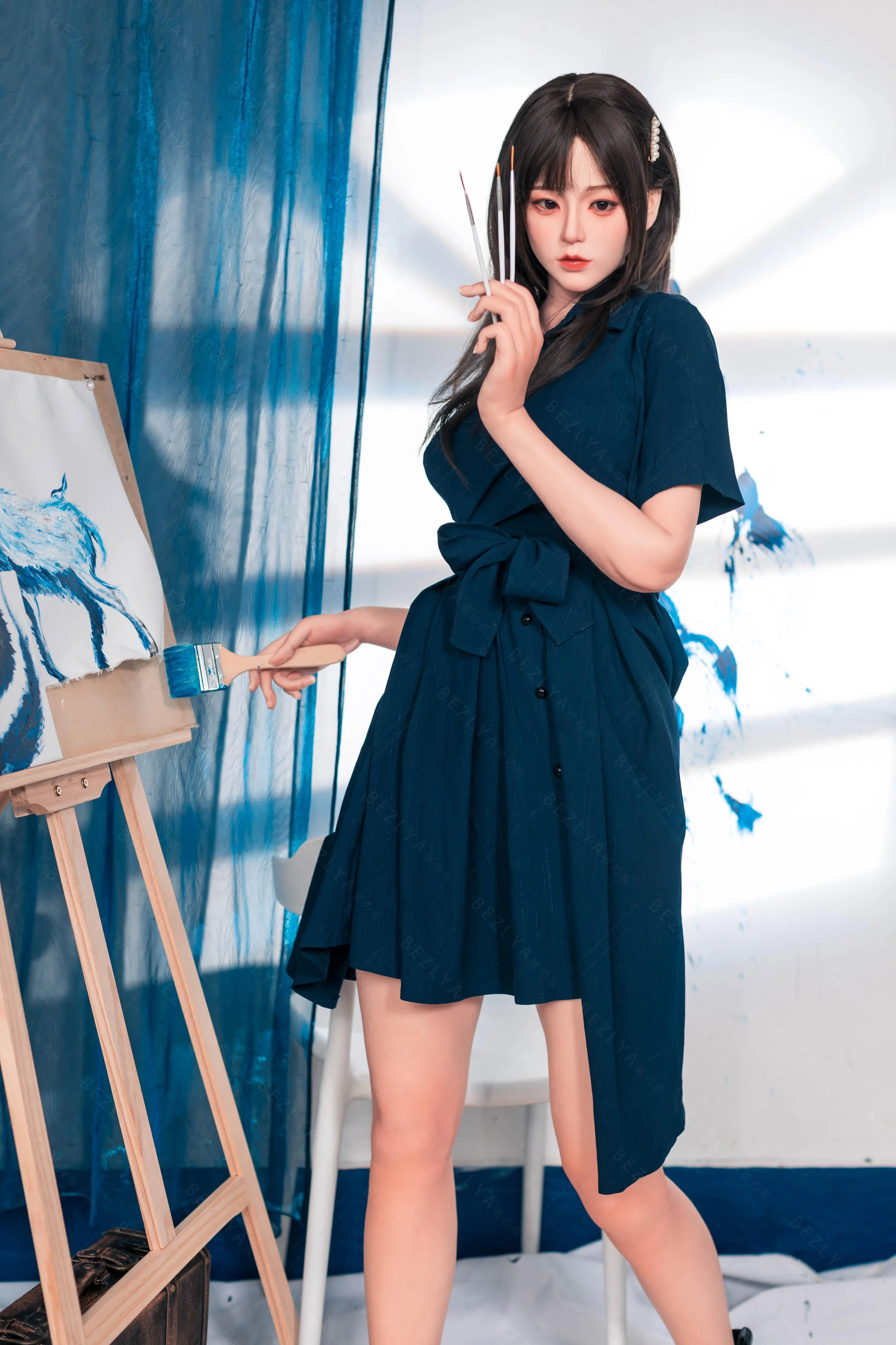 sex doll RCBezlya - Begonia - 162cm/5ft3.75 - 2.2U A-cup - Silicone Sex Doll - R C