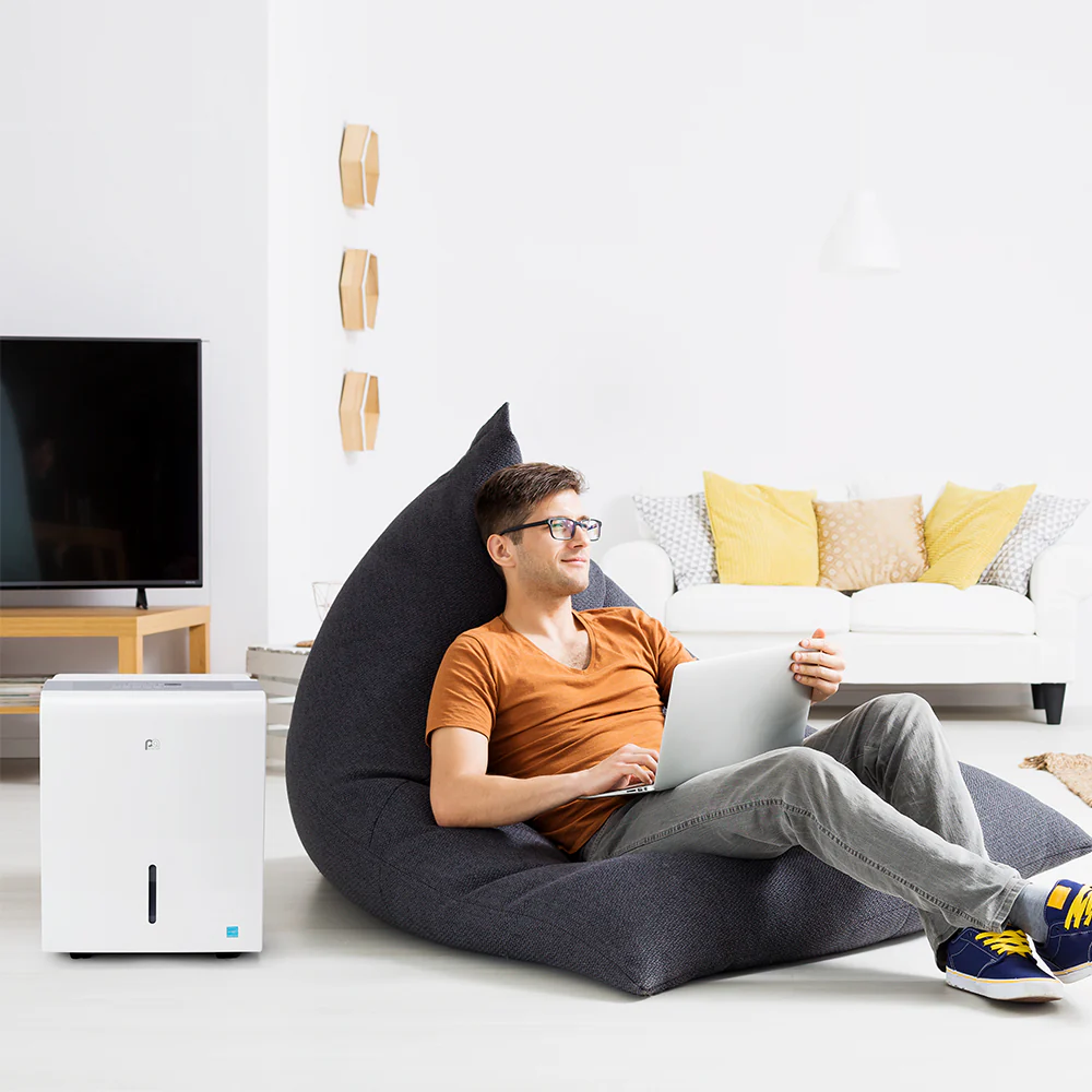 2026 22-Pint ENERGY STAR Dehumidifier With Continuous Drainage, Ultra-Quiet Operation - Ideal for Small Rooms & Basements