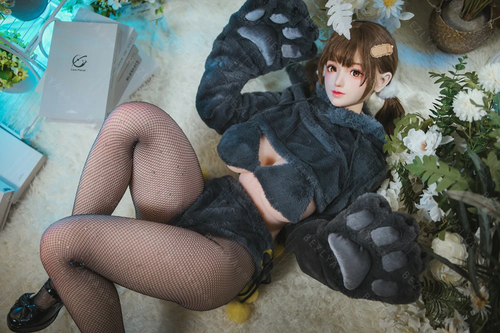 sex doll RCBezlya - Paeonia - 155cm/5ft1 - 2.0 F-cup - Silicone Head + TPE Body Sex Doll - R C