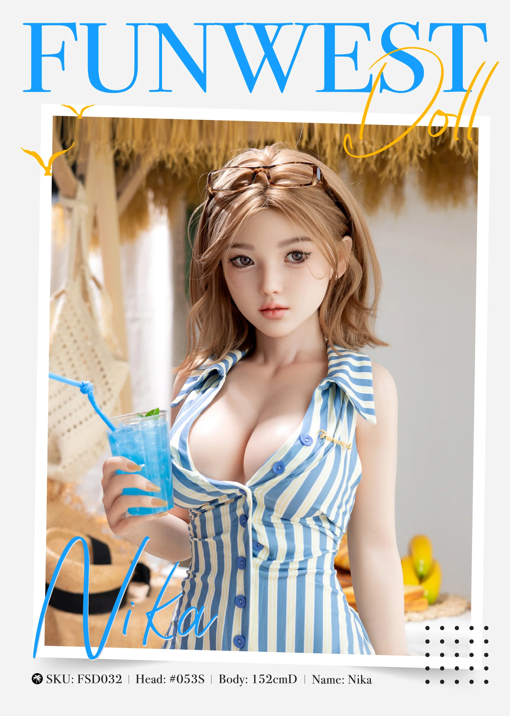 sex doll RCFunWest Doll - Nika - 152cm/4ft12 D-cup - Silicone Sex Doll - R C