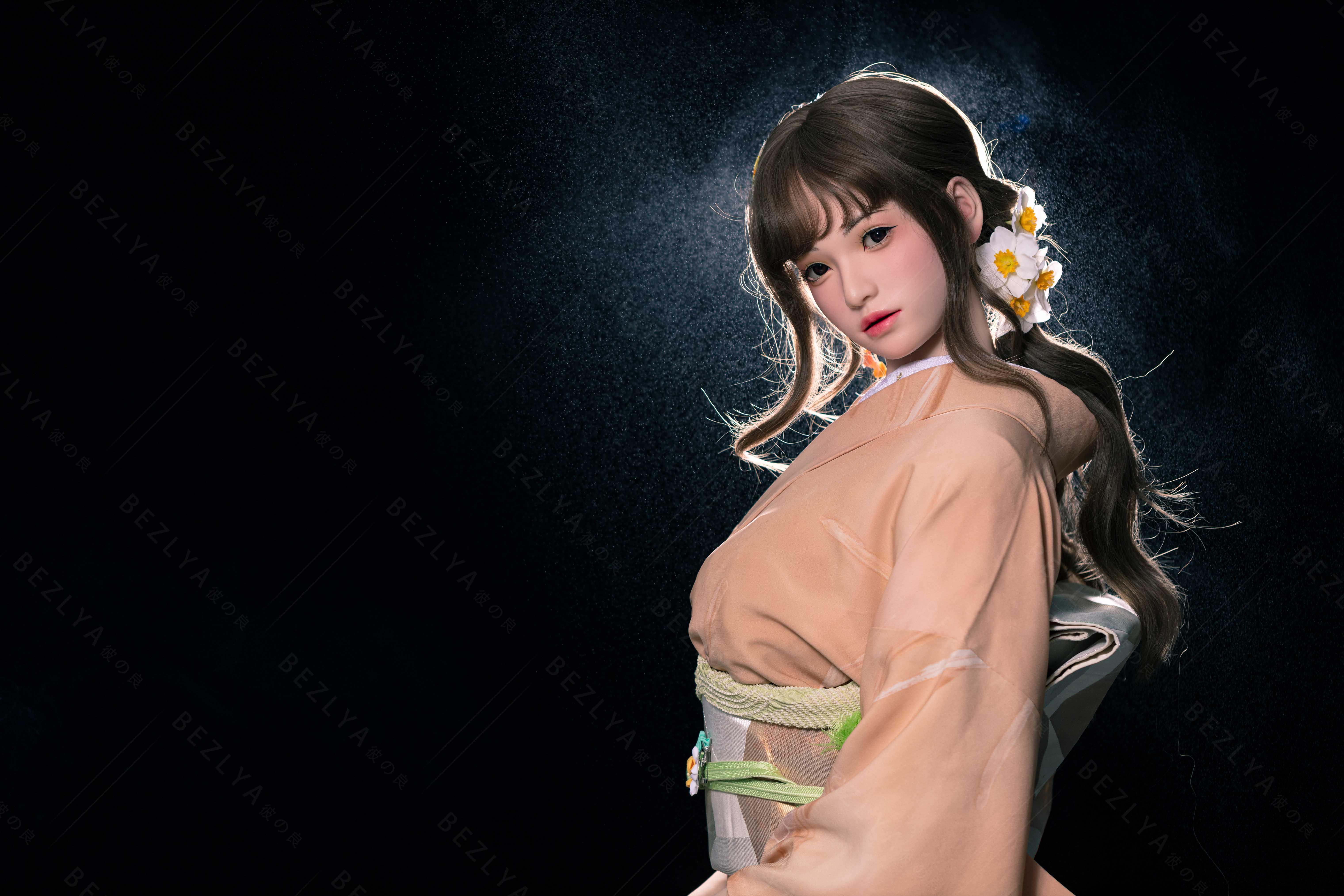 sex doll RCBezlya - Helianthus - 162cm/5ft3.75 - 2.2U A-cup - Silicone Sex Doll - R C