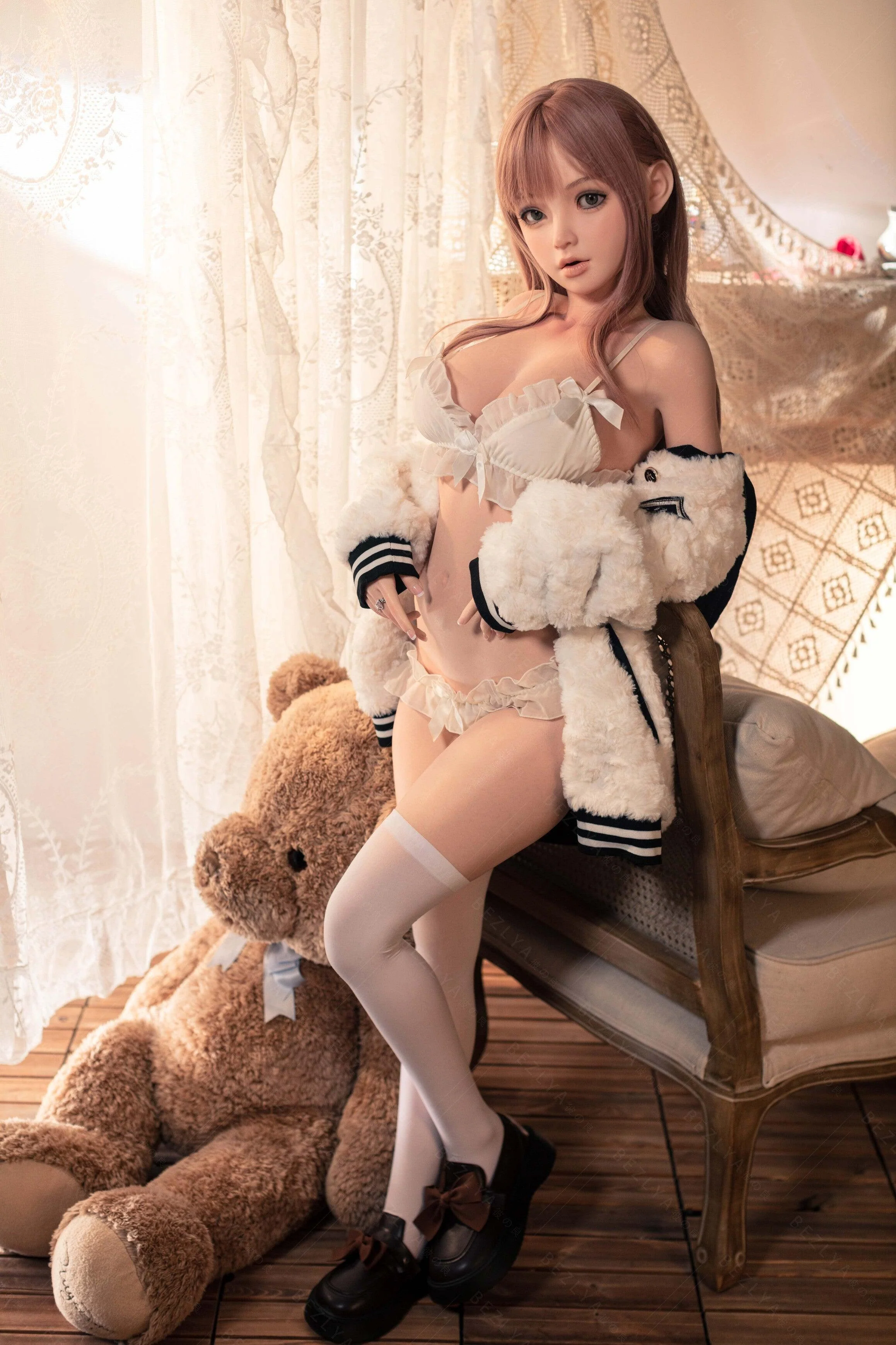 sex doll RCBezlya - Convallaria - 149cm/4ft10.75 - 2.2CF D-cup - Silicone Sex Doll - R C