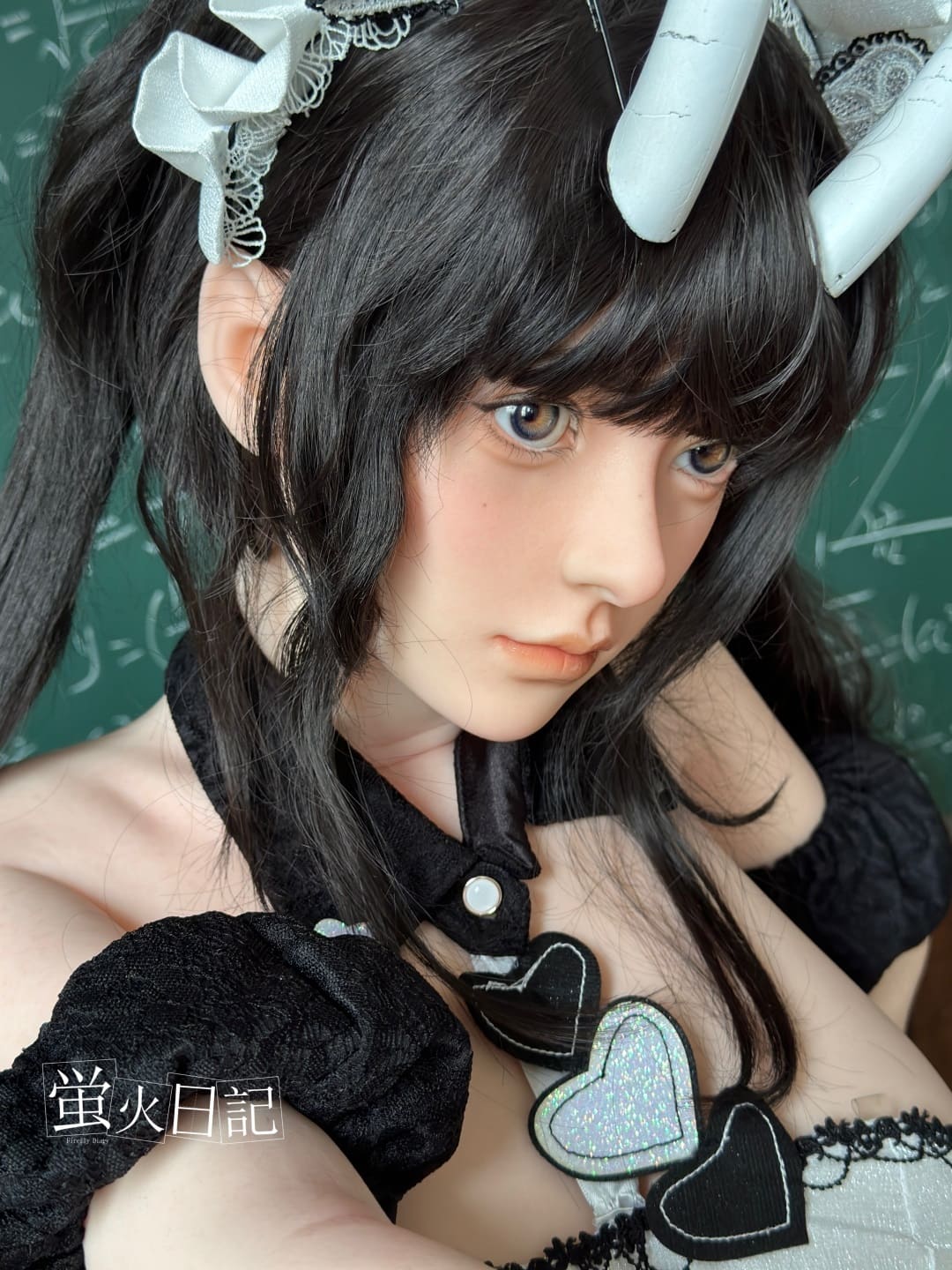 sex doll RC5ft2 / 159cm Movable Jaw Silicone Sex Doll Maid's Outfit - Firefly Diary Doll: Noshiro - R C