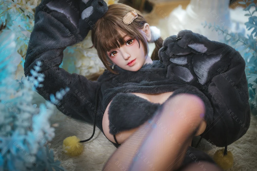 sex doll RCBezlya - Paeonia - 155cm/5ft1 - 2.0 F-cup - Silicone Head + TPE Body Sex Doll - R C