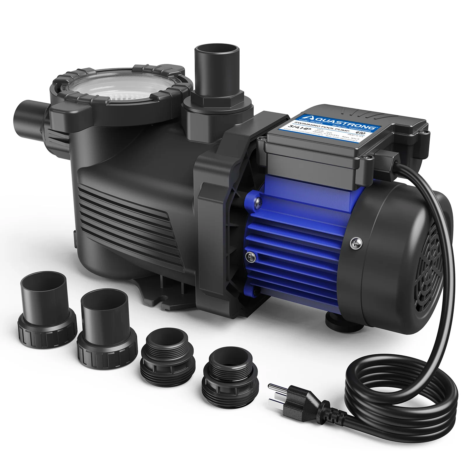 2026 PSP066-LV 3/4 HP 115V Pool Pump Single Speed, 4332 GPH