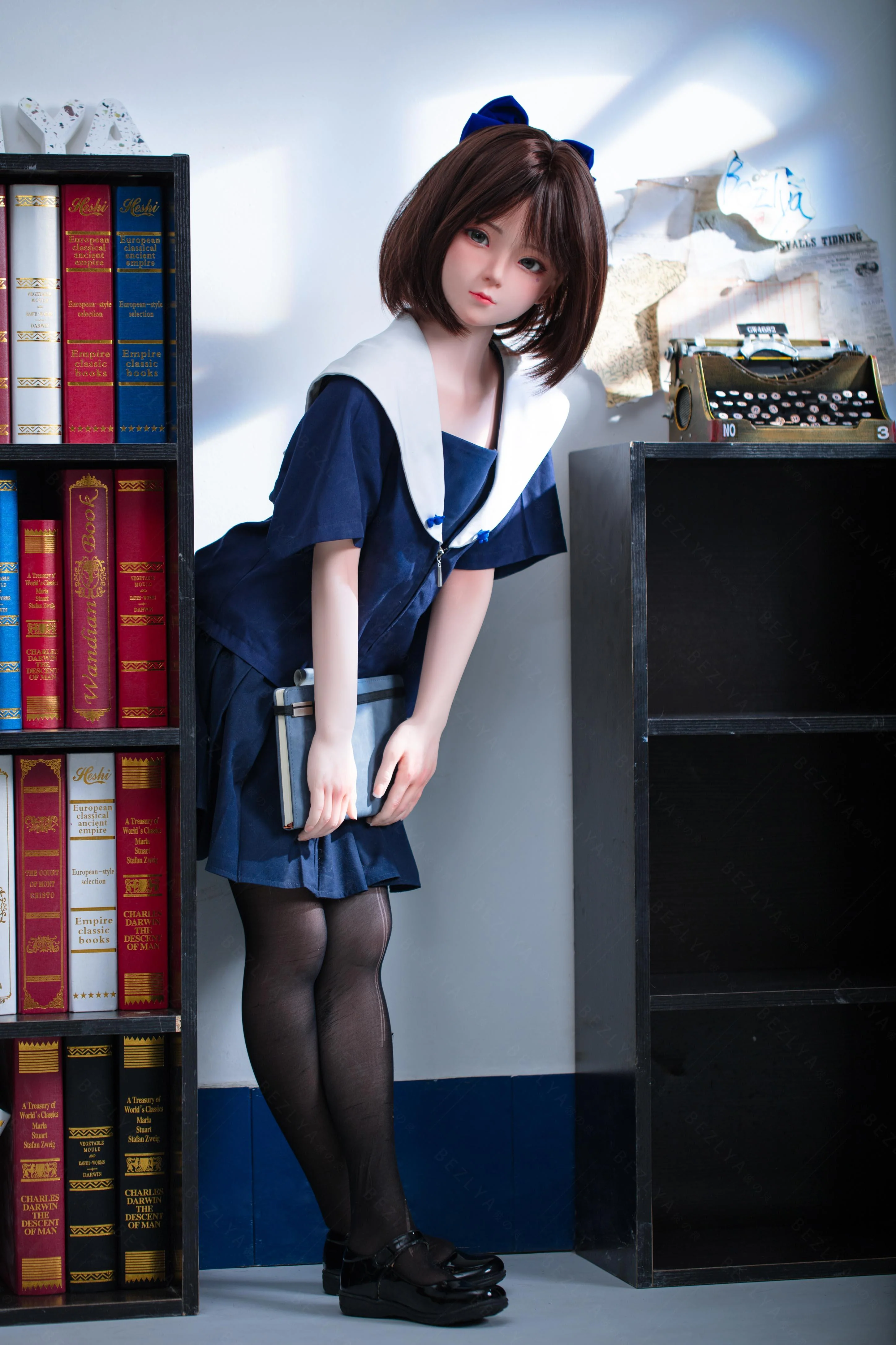 sex doll RCBezlya - Jasmine - 136cm/4ft5.5 - 2.1 AA-cup - Silicone Sex Doll - R C