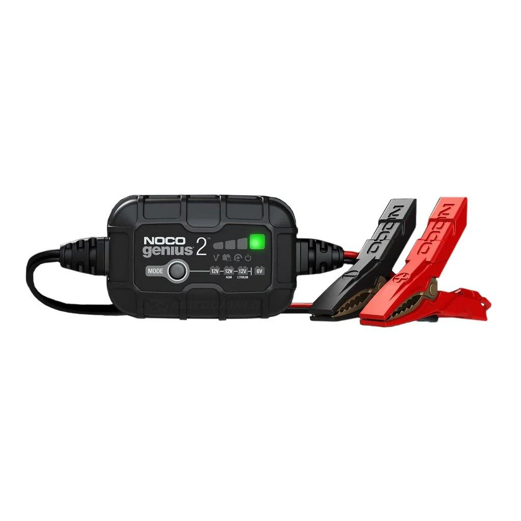 2026 NOCO GENIUS2 BATTERY CHARGER 2AMP