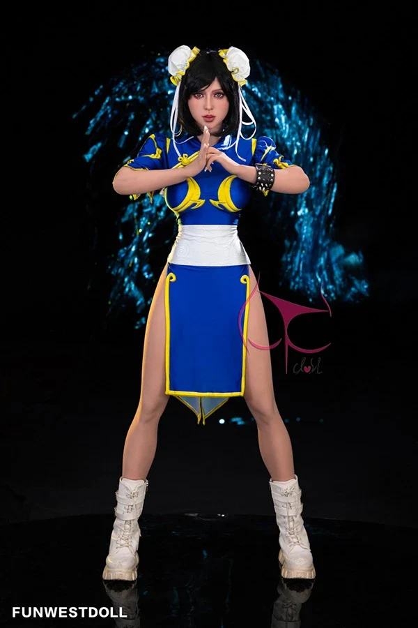 sex doll RCFunwest Doll I 155cm/5ft1 Fantasy Game Chun Li Sex Doll - R C
