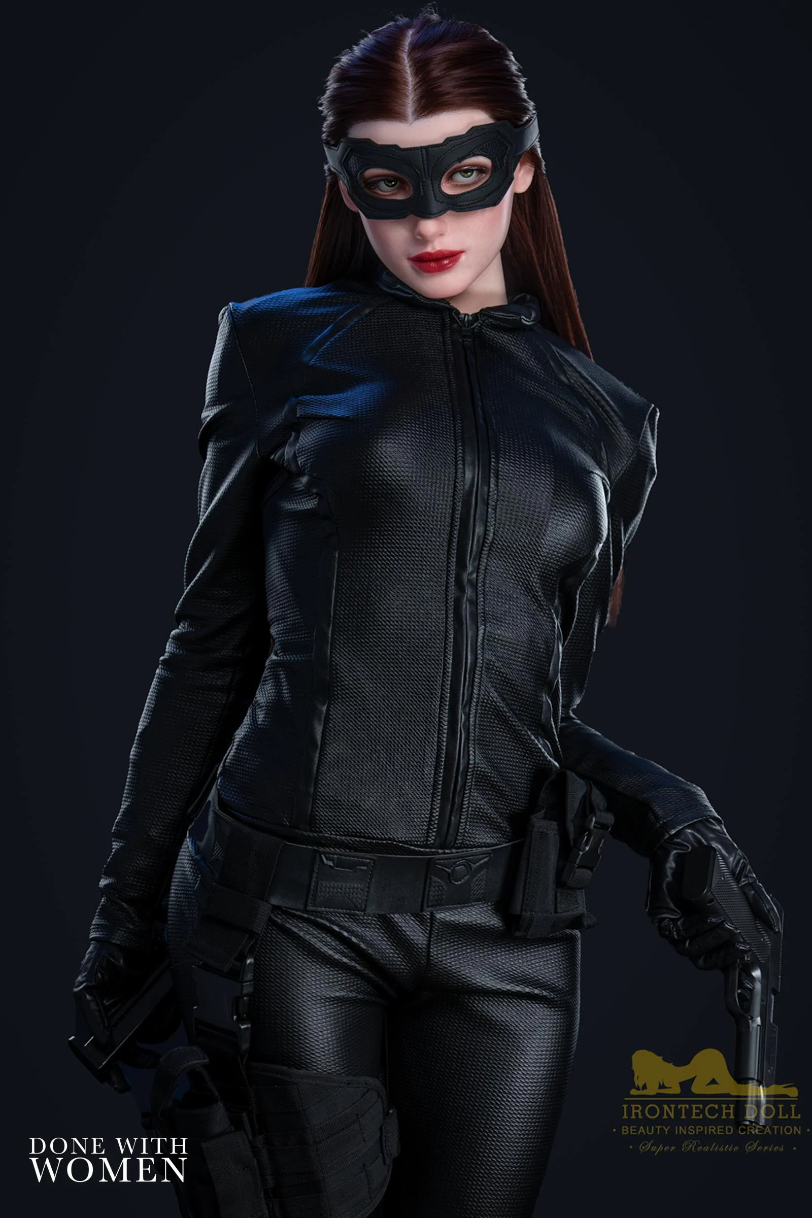sex doll RCIrontech Doll 168cm / 5ft6 Silicone Luna (Catwoman) - R C
