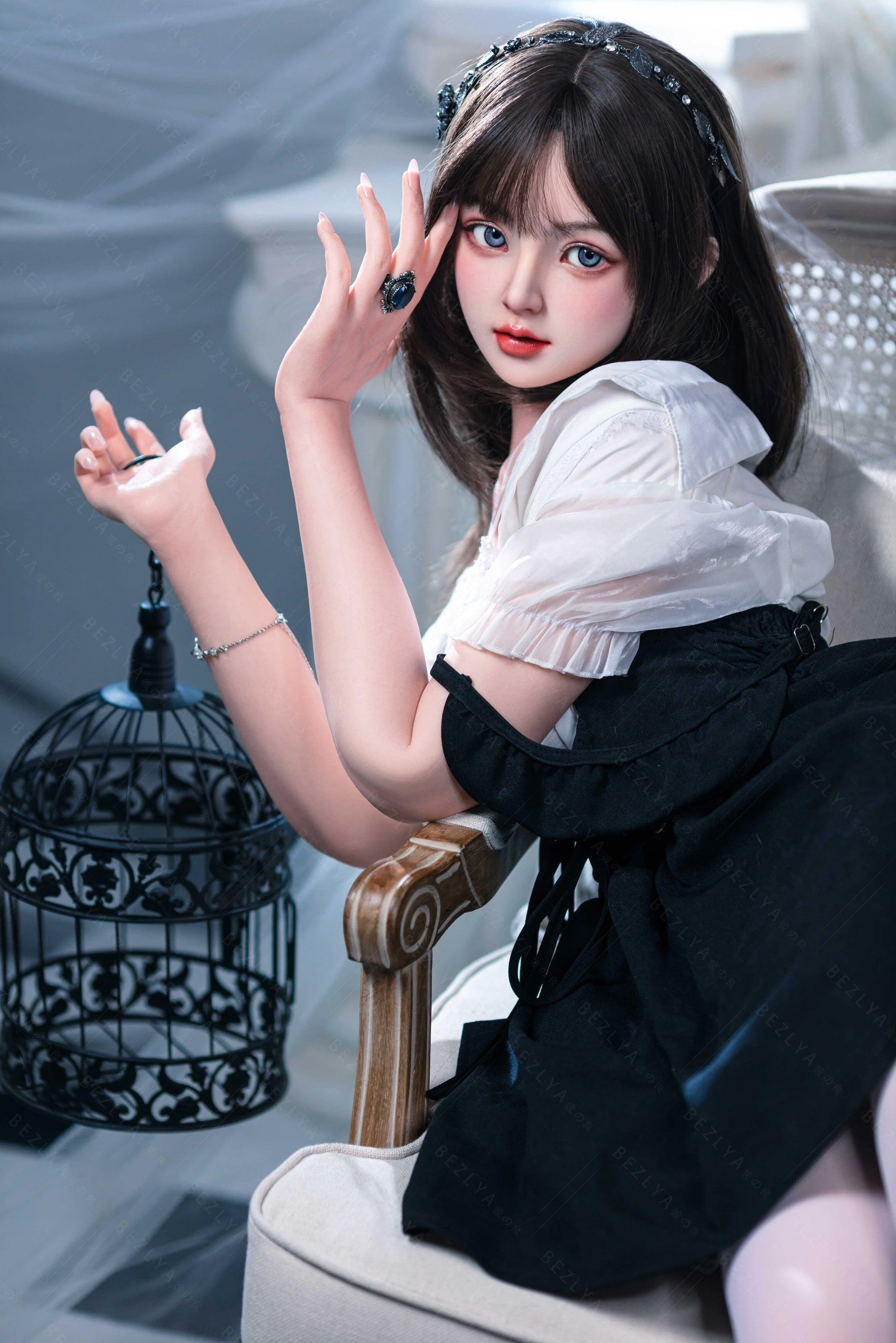 sex doll RCBezlya - Convallaria - 155cm/5ft1 - 2.1 B-cup - Silicone Sex Doll - R C