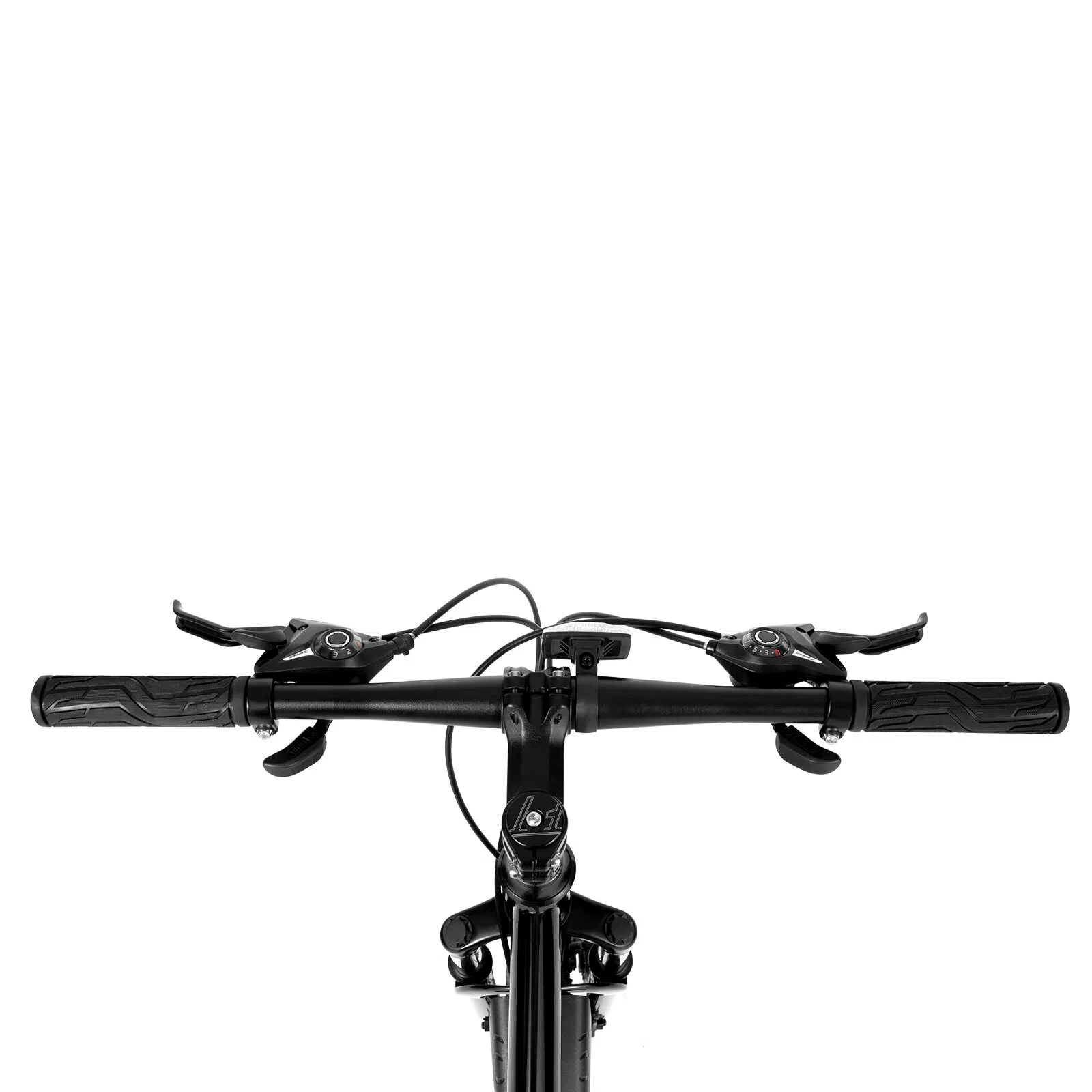 2026 Aiqidi 26 Inch 21 Speed Folding Mountain Bike Full Suspension Dual Disc Brakes Bicycle Unisex Adult Bicycle Black