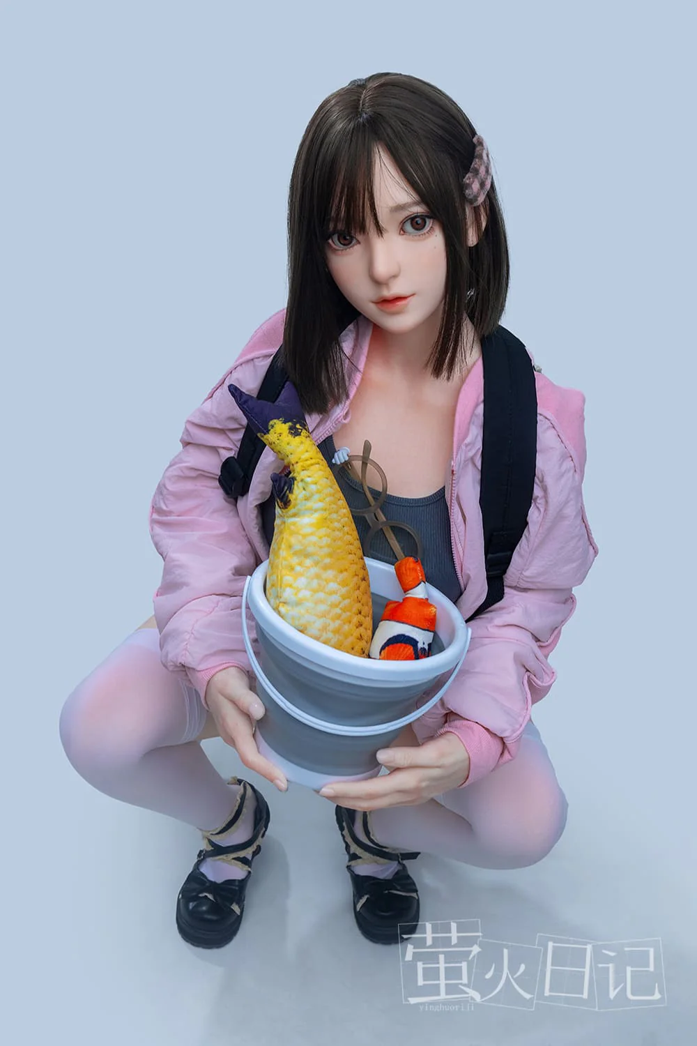 sex doll RC4ft11 / 152cm Small Breasts Silicone Cute Sex Doll - Firefly Diary Doll: Nanako - R C