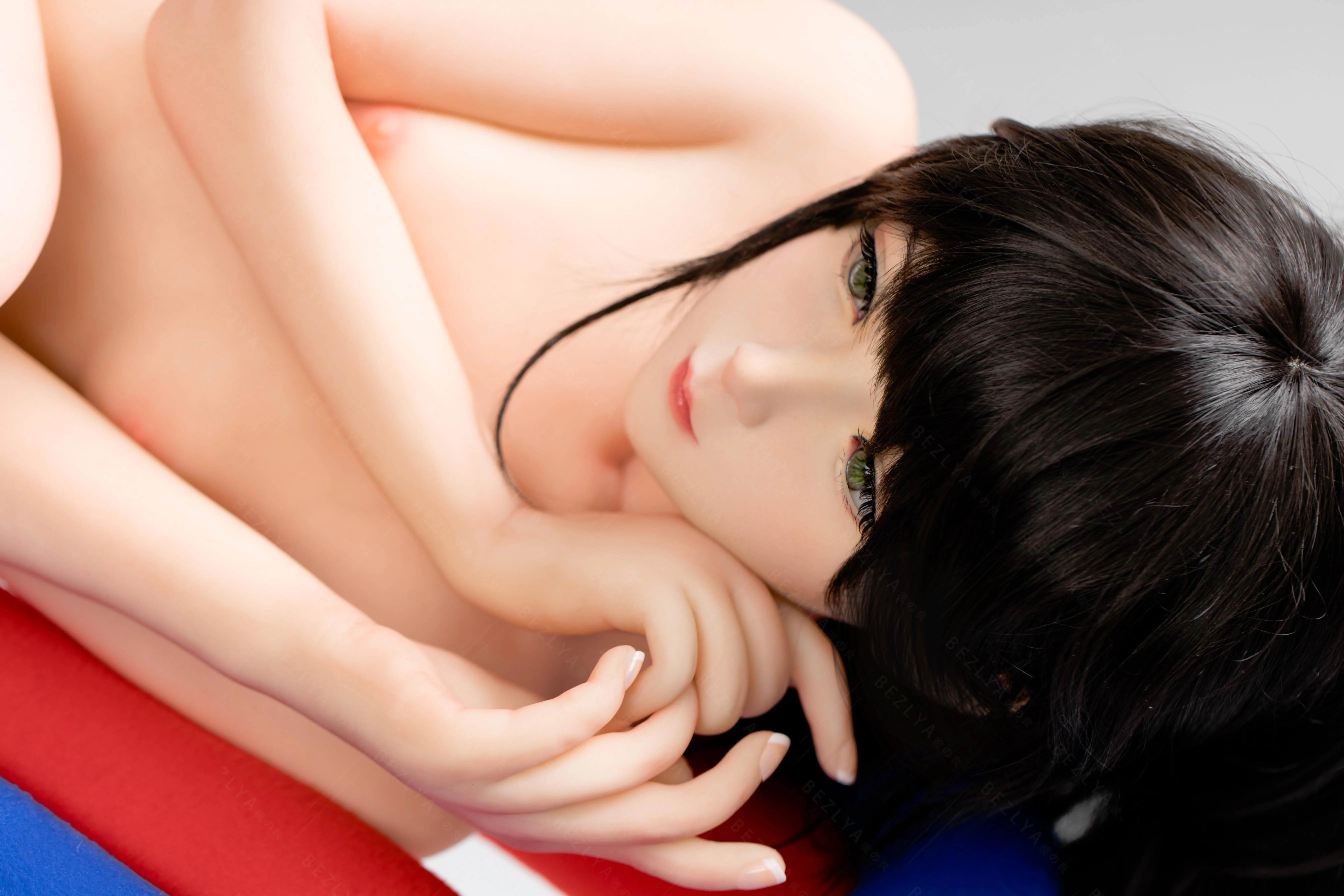 sex doll RCBezlya - Jasmine - 138cm/4ft6.25 - 2.0 AA-cup - Silicone Head + TPE Body Sex Doll - R C