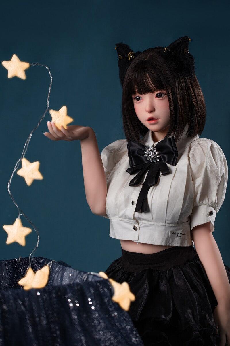 sex doll RCFUDOLL - Sheridan - 148cm/4ft10 C-cup - Silicone Head + TPE Body Sex Doll - R C