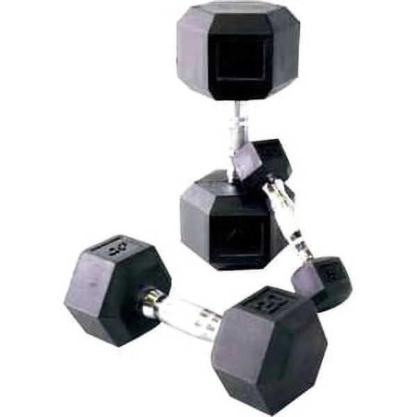 2026 (2 pack) CAP Barbell, 60lb Coated Hex Dumbbell, Single