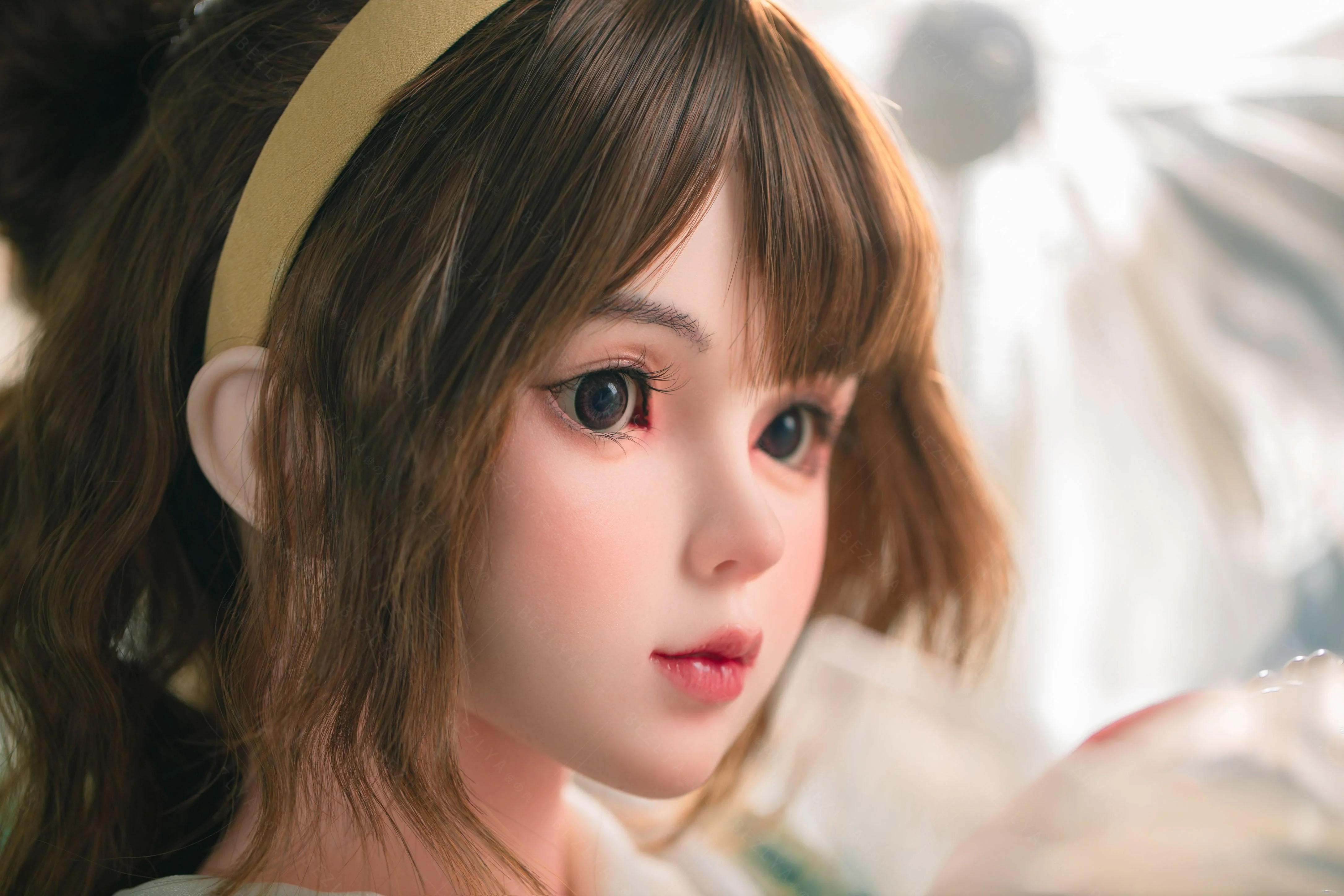 sex doll RCBezlya - Ruriokoshi - 138cm/4ft6.25 - 2.0 AA-cup - Silicone Head + TPE Body Sex Doll - R C