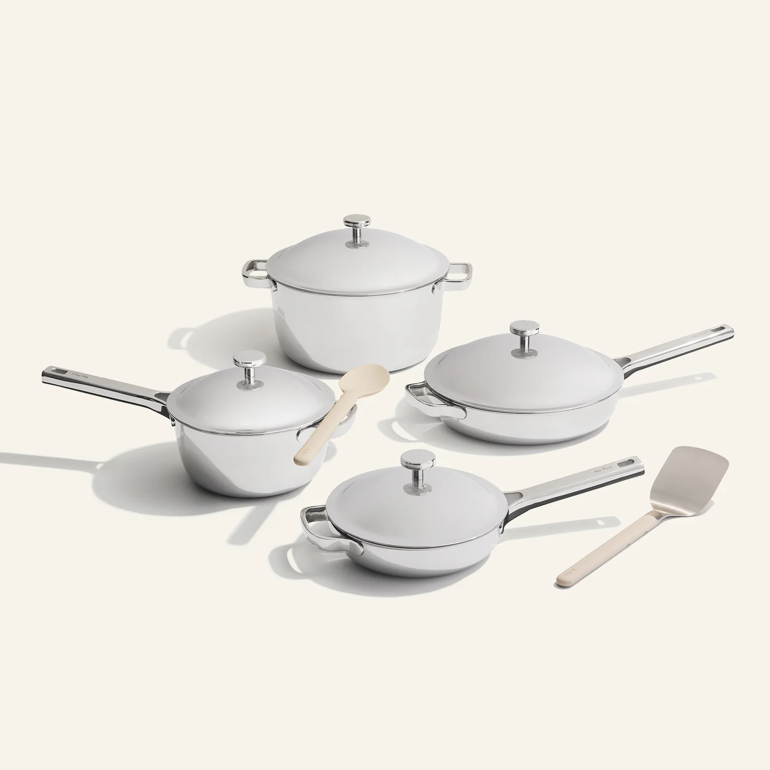Complete High-Performance Titanium Cookware Set – Ultra-Light, Durable, and Even-Heating for Everyday Cooking