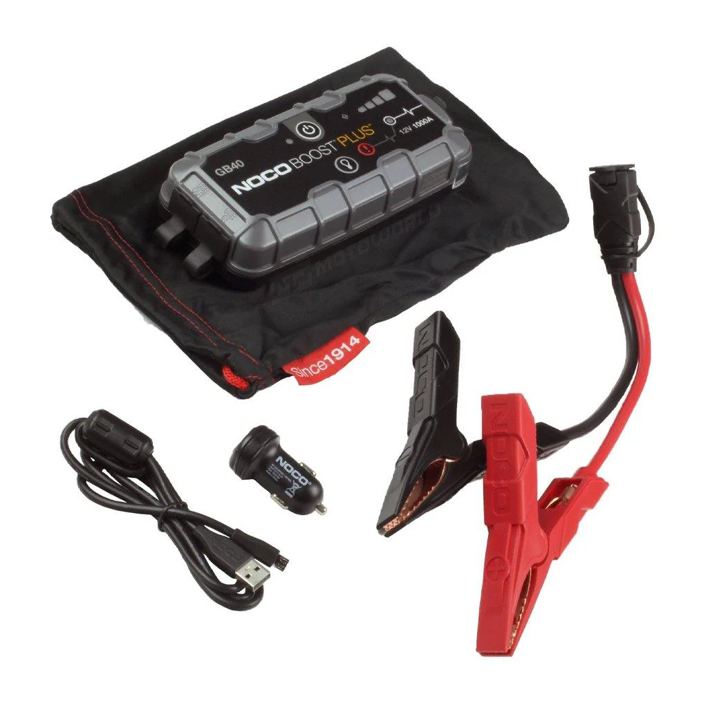 2026 NOCO GB40 BOOST PLUS 1000A UltraSafe Lithium Jump Starter